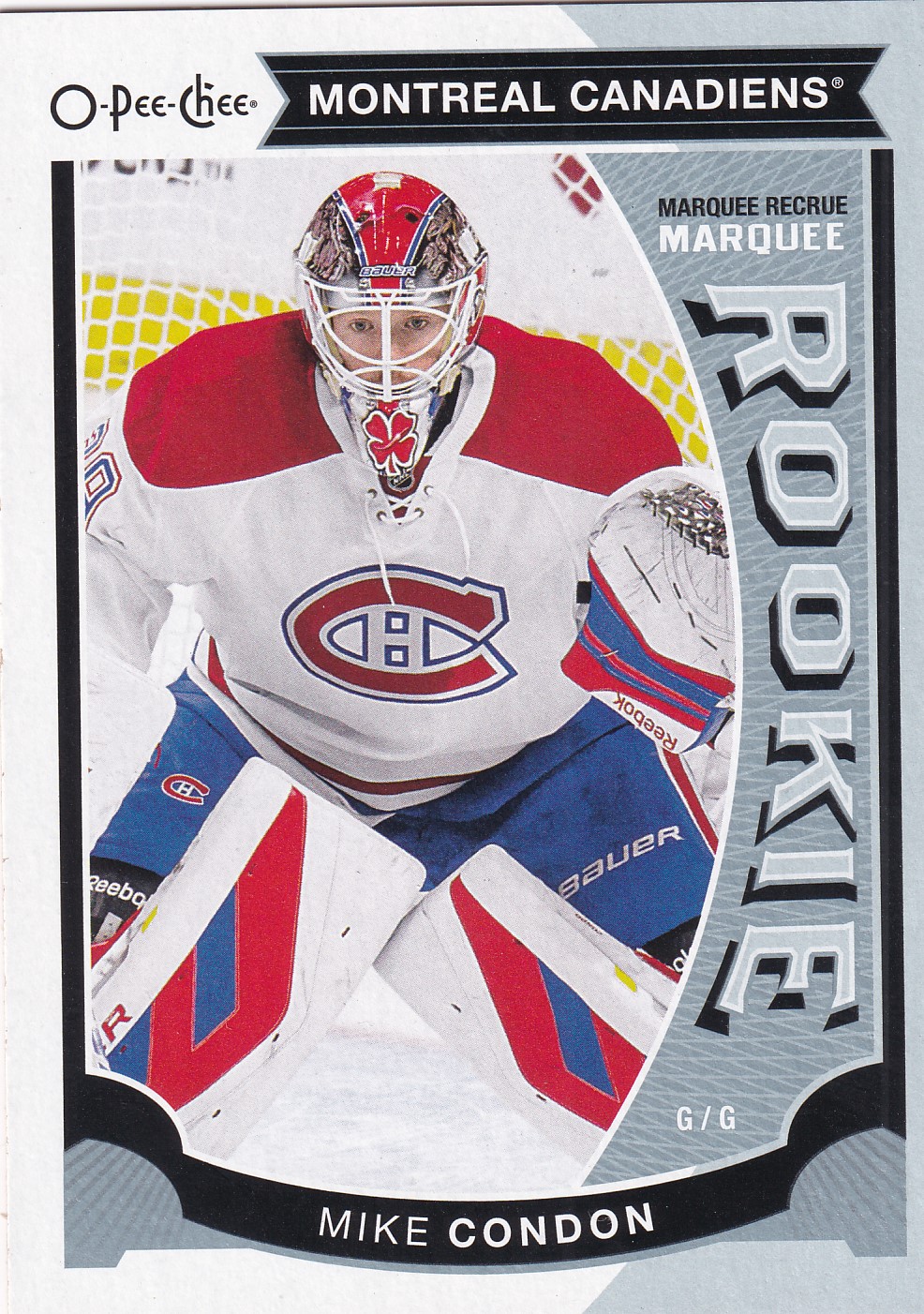Mike Condon - 2015/16 O-Pee-Chee Hockey - RC - #U26