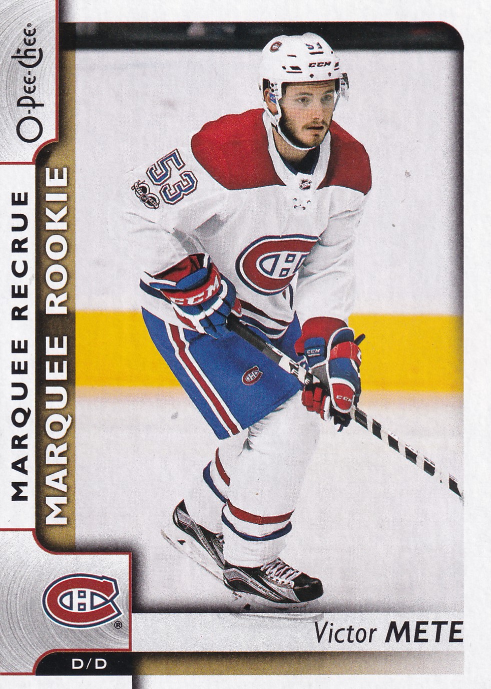 Victor Mete - 2017/18 O-Pee-Chee Hockey - Marquee Rookie - #622