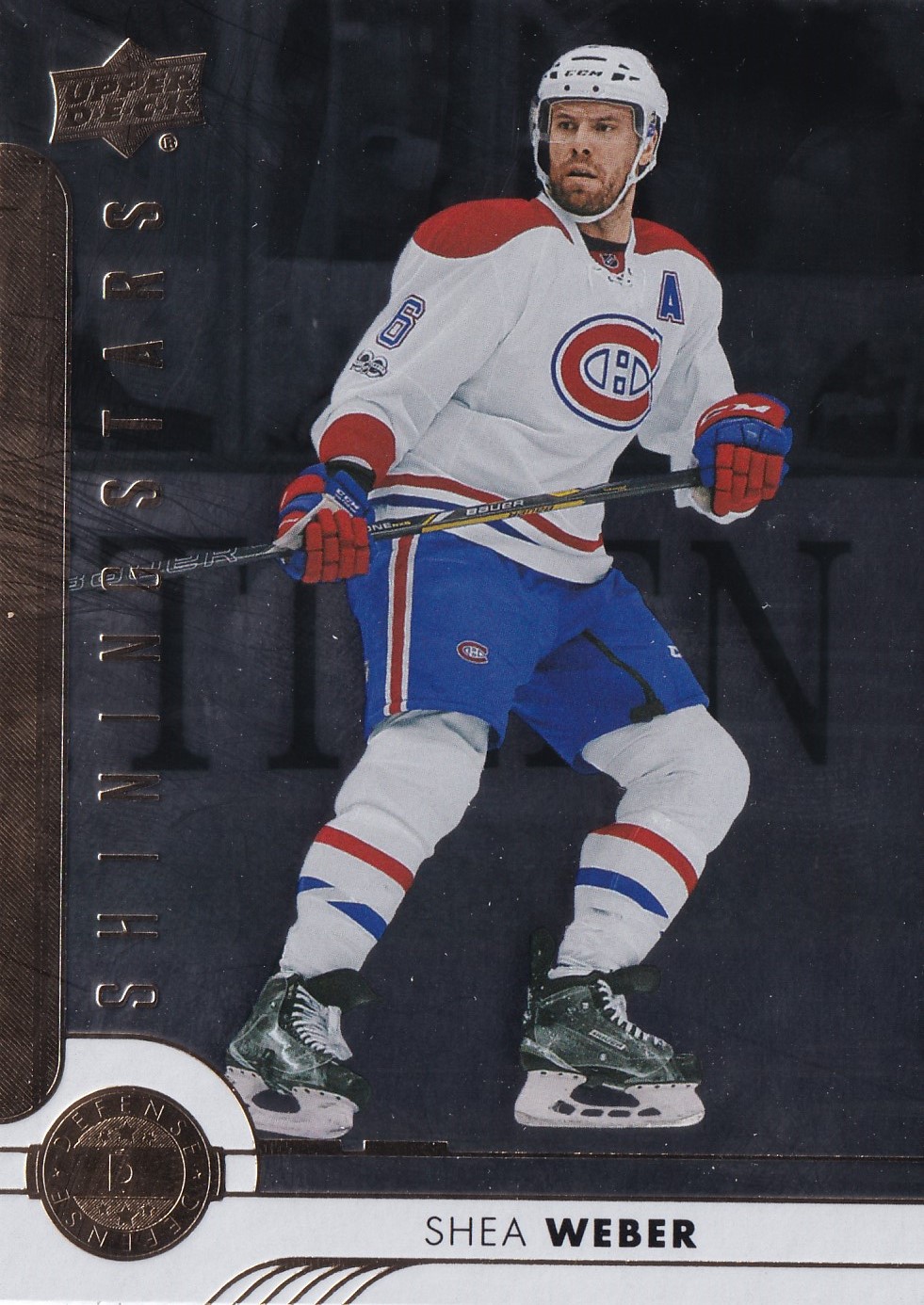 Shea Weber - 2017/18 UD Series I. Hockey - Shining Stars - #SSD-8