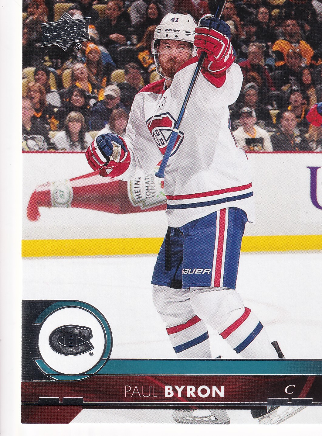 Paul Byron - 2017/18 UD Series I. Hockey - #104