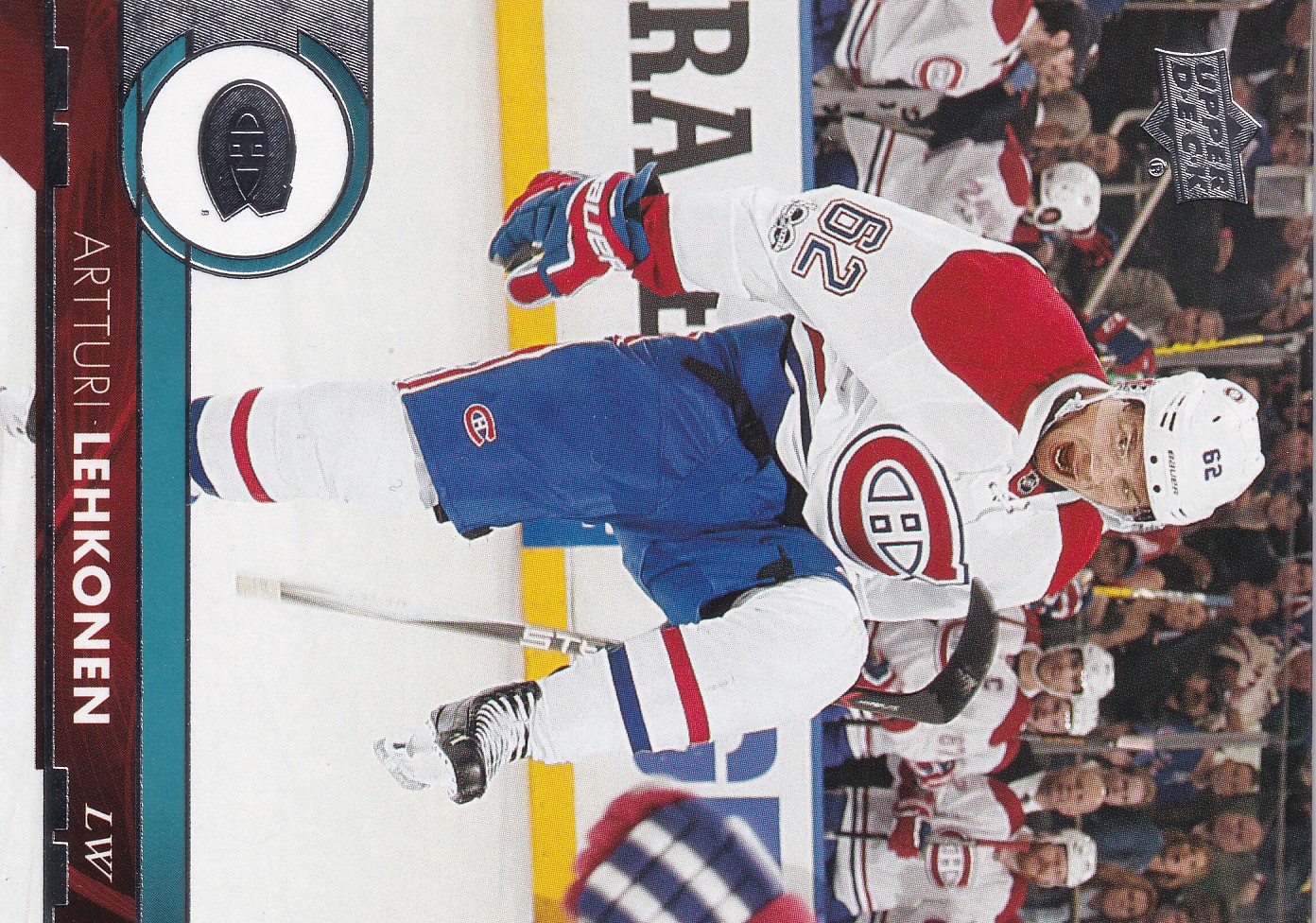 Artturi Lehkonen - 2017/18 UD Series I. Hockey - #101