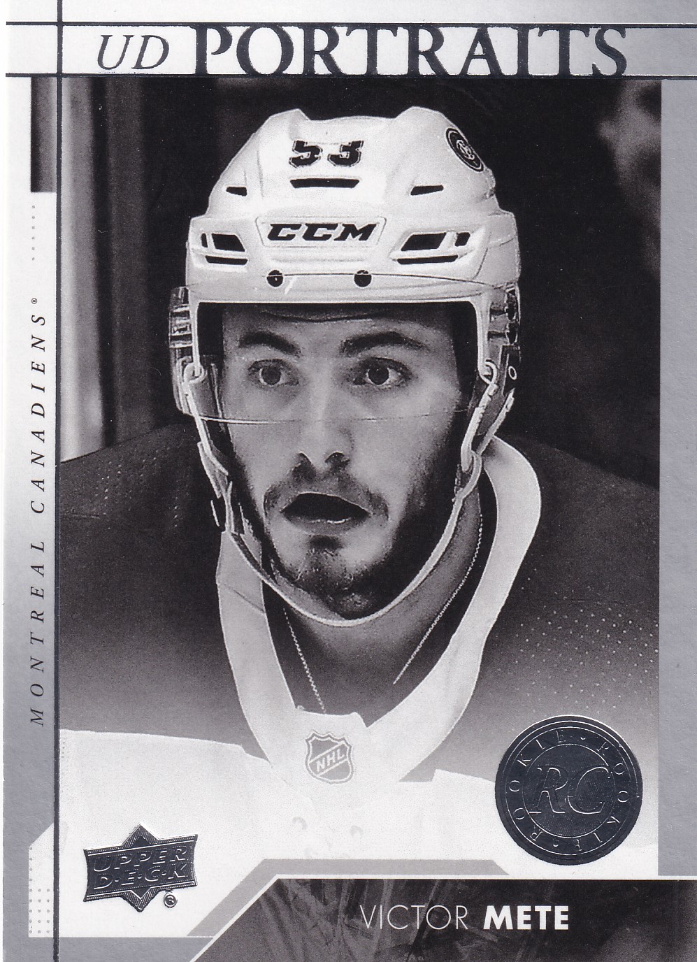 Victor Mete - 2017/18 UD Series II. Hockey - UD Portraits - #P82