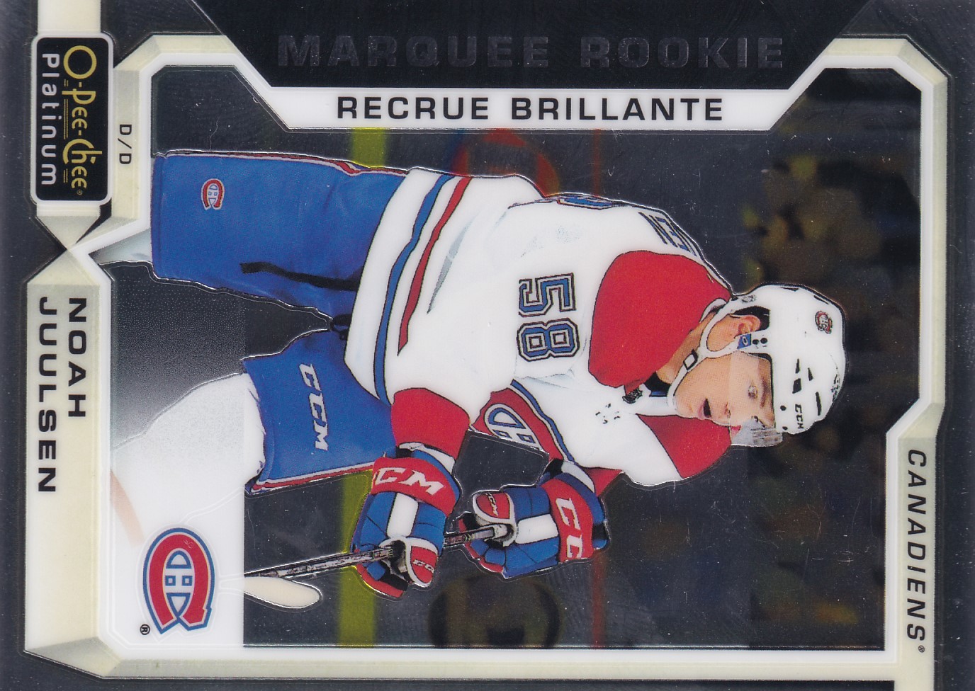 Noah Juulsen - 2018/19 OPC Platinum Hockey - Marquee Rookie - #167