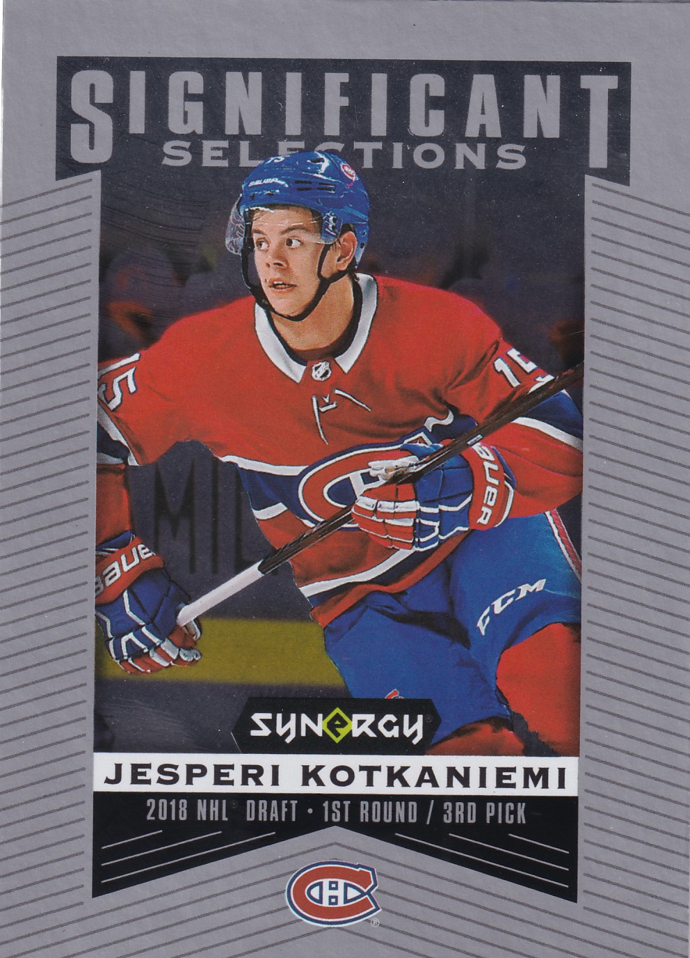 Jesperi Kotkaniemi - 2018/19 Synergy Hockey - Significant Selections - #SS6