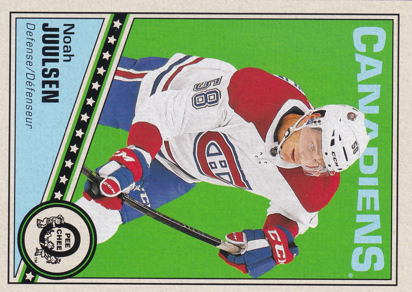 Noah Juulsen - 2019/20 O-Pee-Chee Hockey - Retro - #304