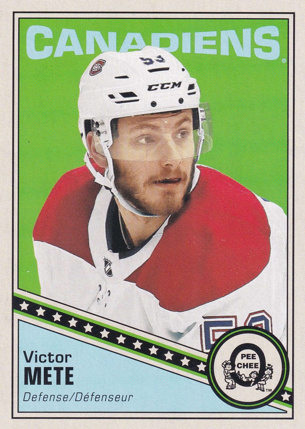 Victor Mete - 2019/20 O-Pee-Chee Hockey - Retro - #166