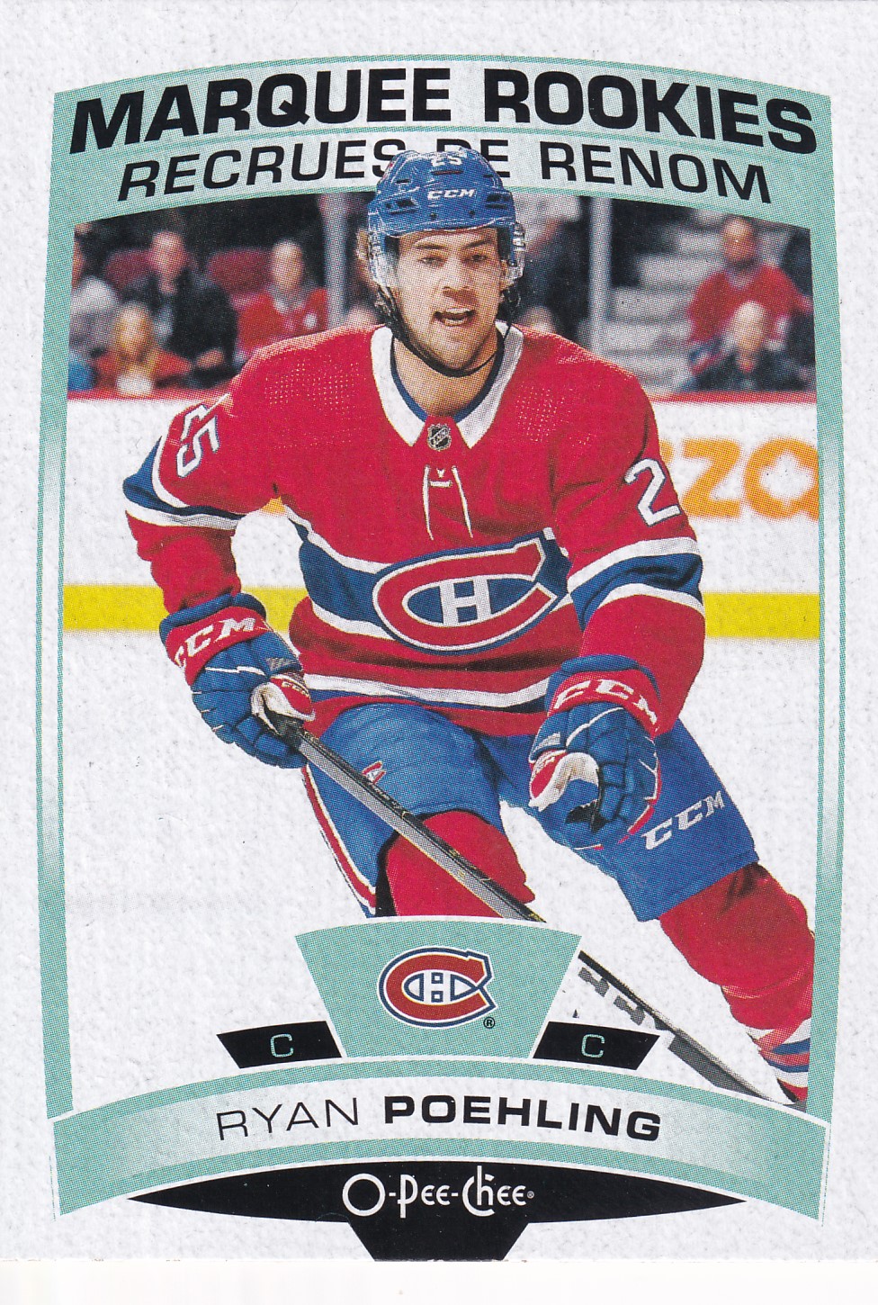 Ryan Poehling - 2019/20 O-Pee-Chee Hockey - Marquee Rookie - #504