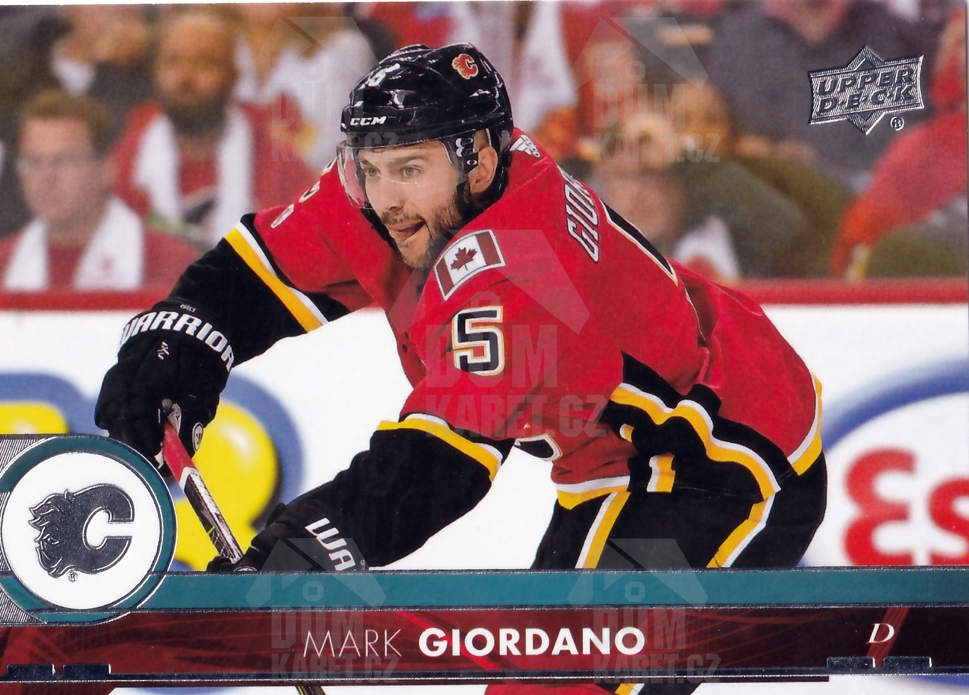 Mark Giordano - 2017/18 UD Series II. Hockey - #280