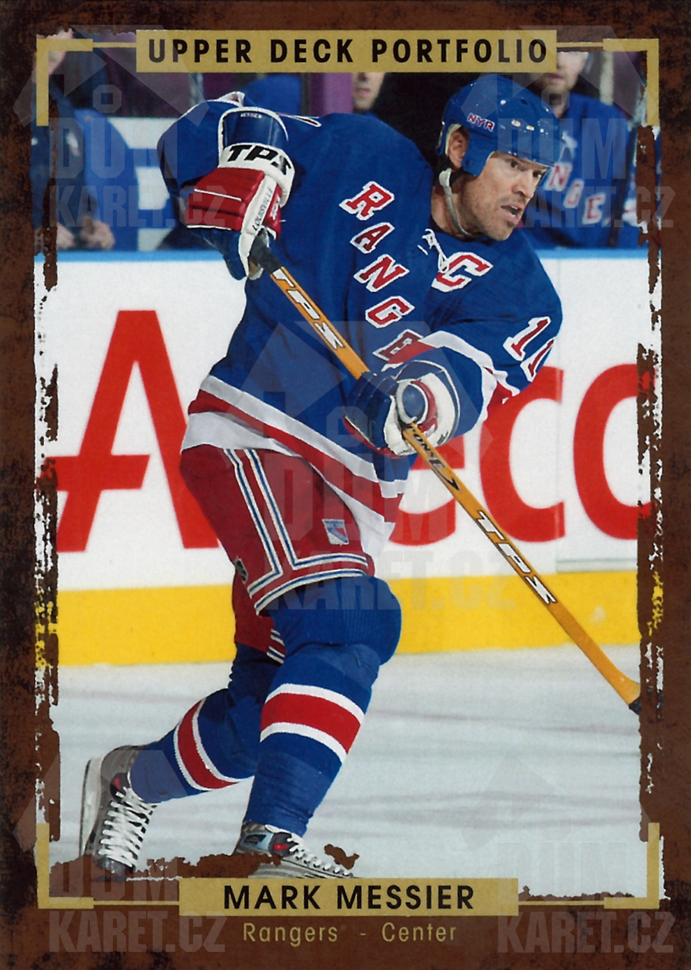 Mark Messier - 2015/16 UD Portfolio Hockey - #195