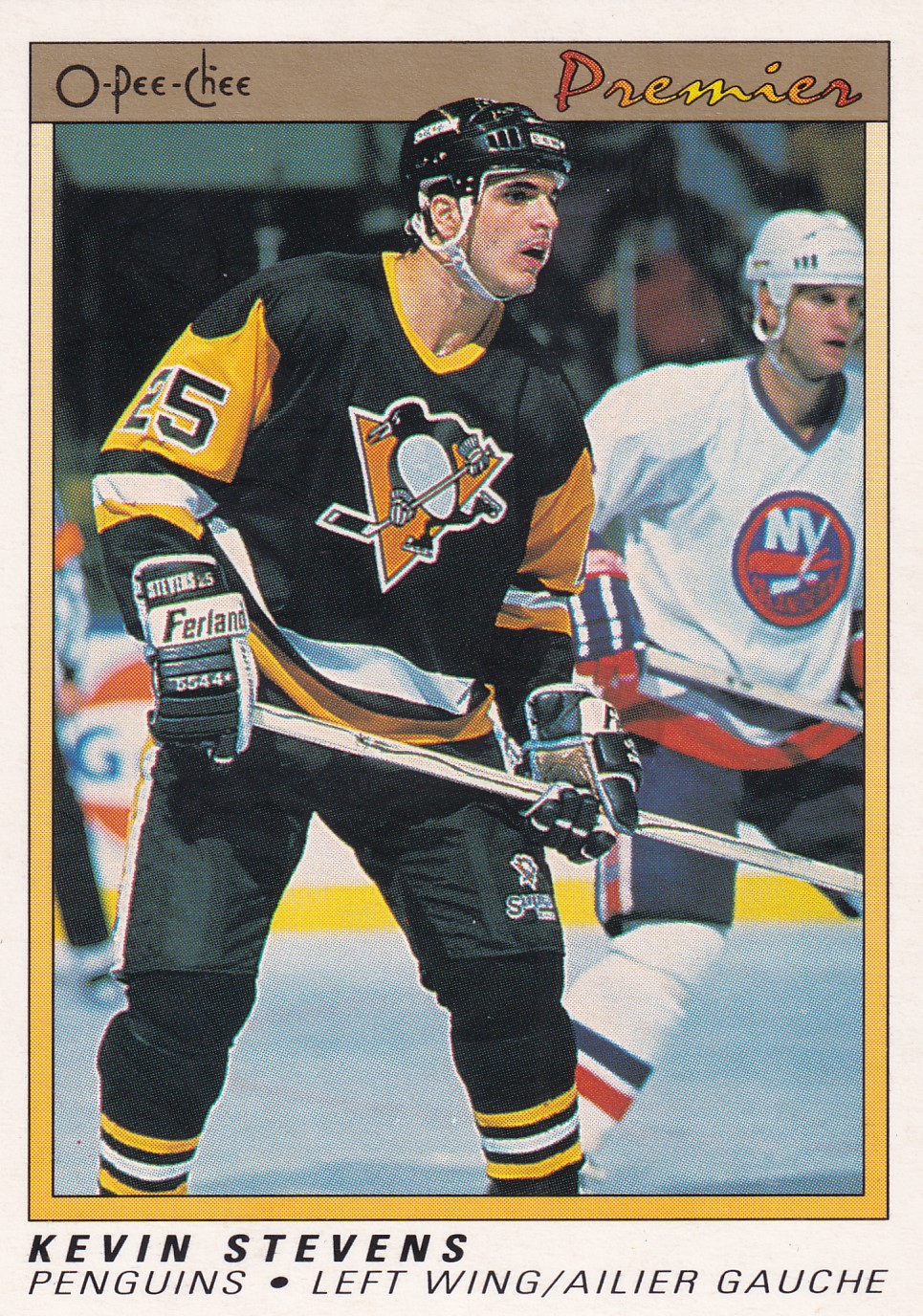 Kevin Stevens - 1990/91 OPC Premier - #111