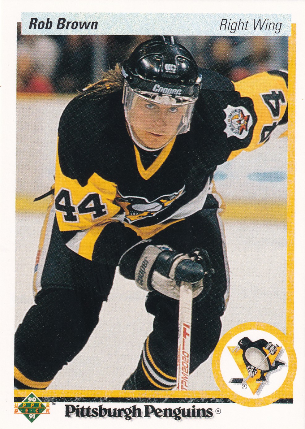 Rob Brown - 1990/91 Upper Deck Hockey - #142