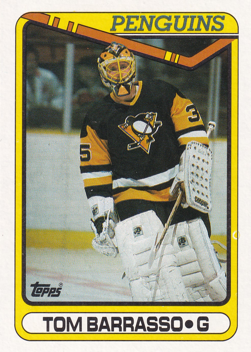 Tom Barrasso - 1990/91 Topps Hockey - #65