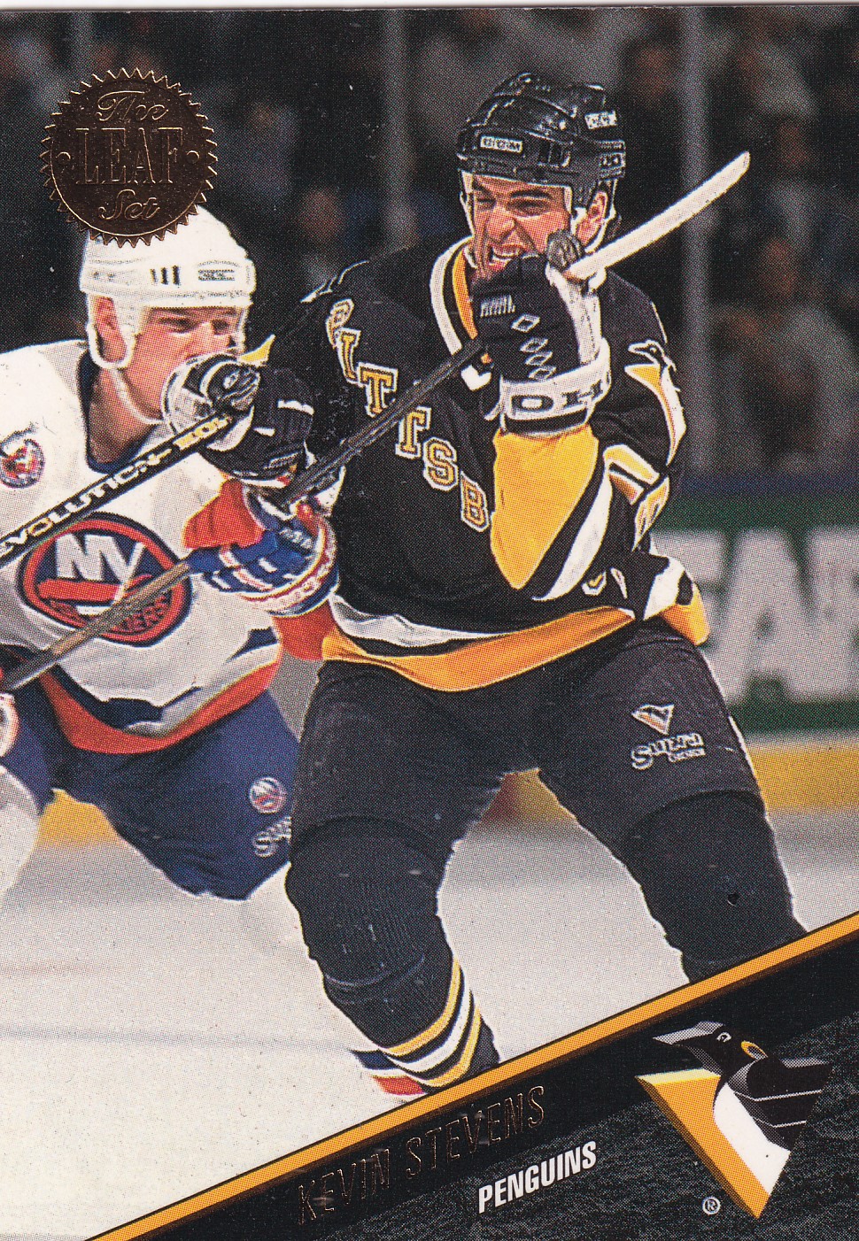 Kevin Stevens - 1993/94 The Leaf Set - #69