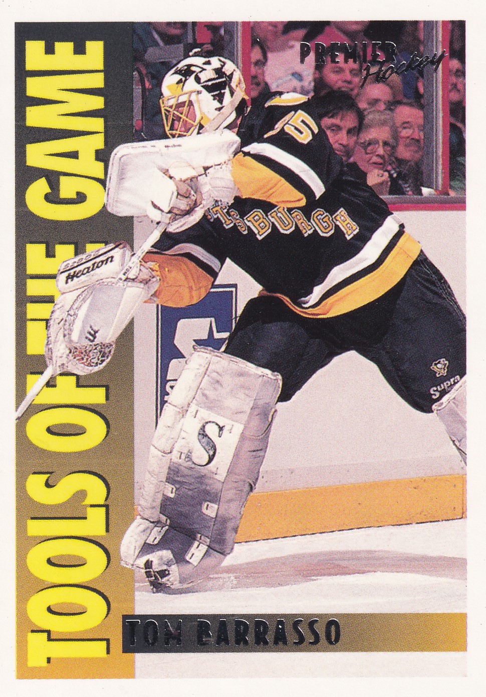 Tom Barrasso - 1994/95 Topps Premier Series II. Hockey - Tools of the Game - #311