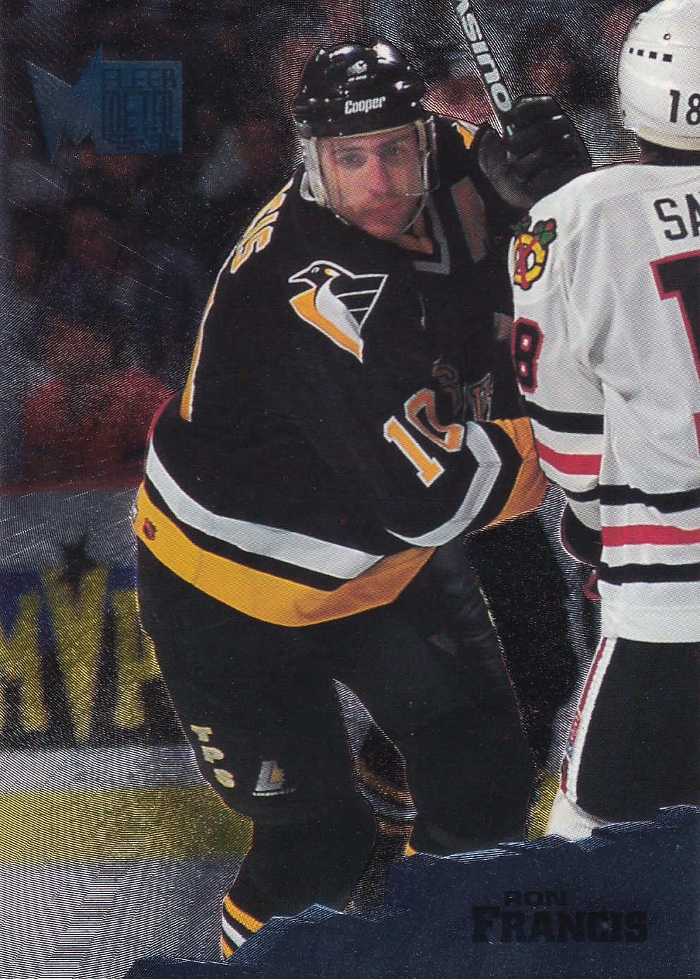 Ron Francis - 1995/96 Fleer Metal - #116