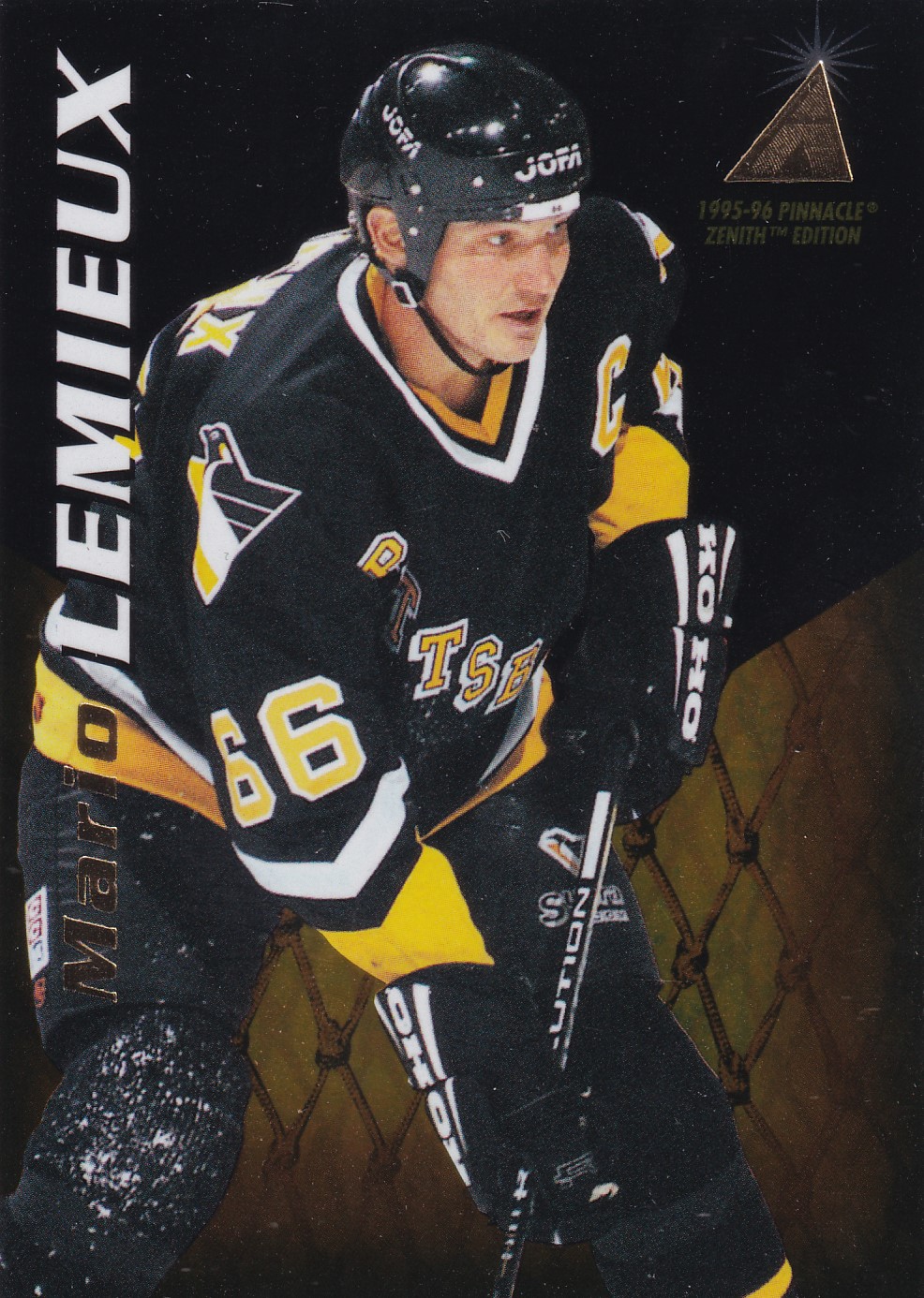 Mario Lemieux - 1995/96 Pinnacle Zenith - #108