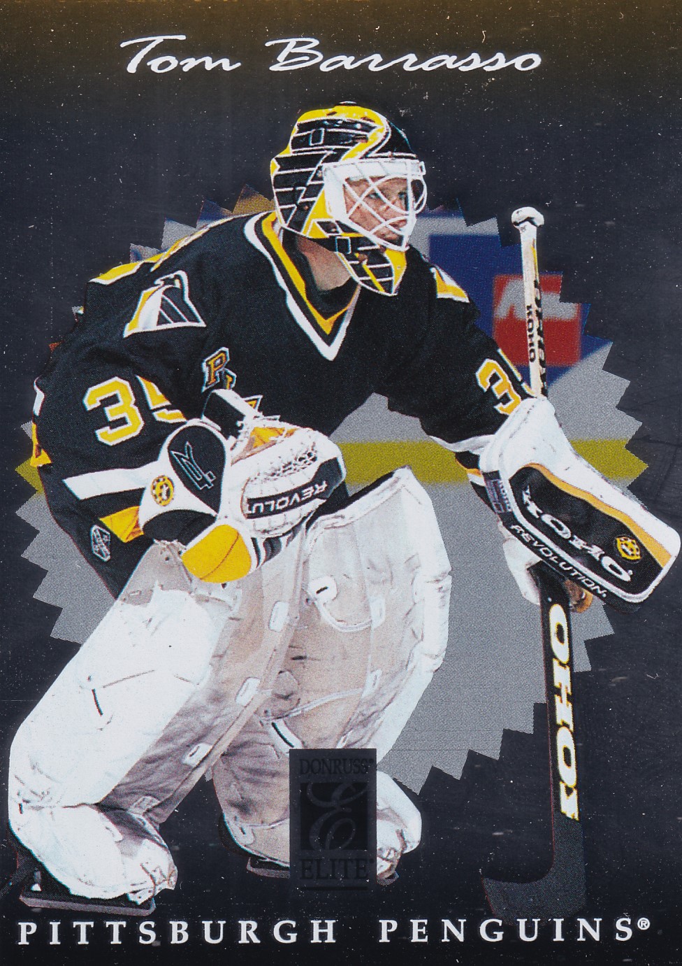 Tom Barrasso - 1996/97 Donruss Elite - #63