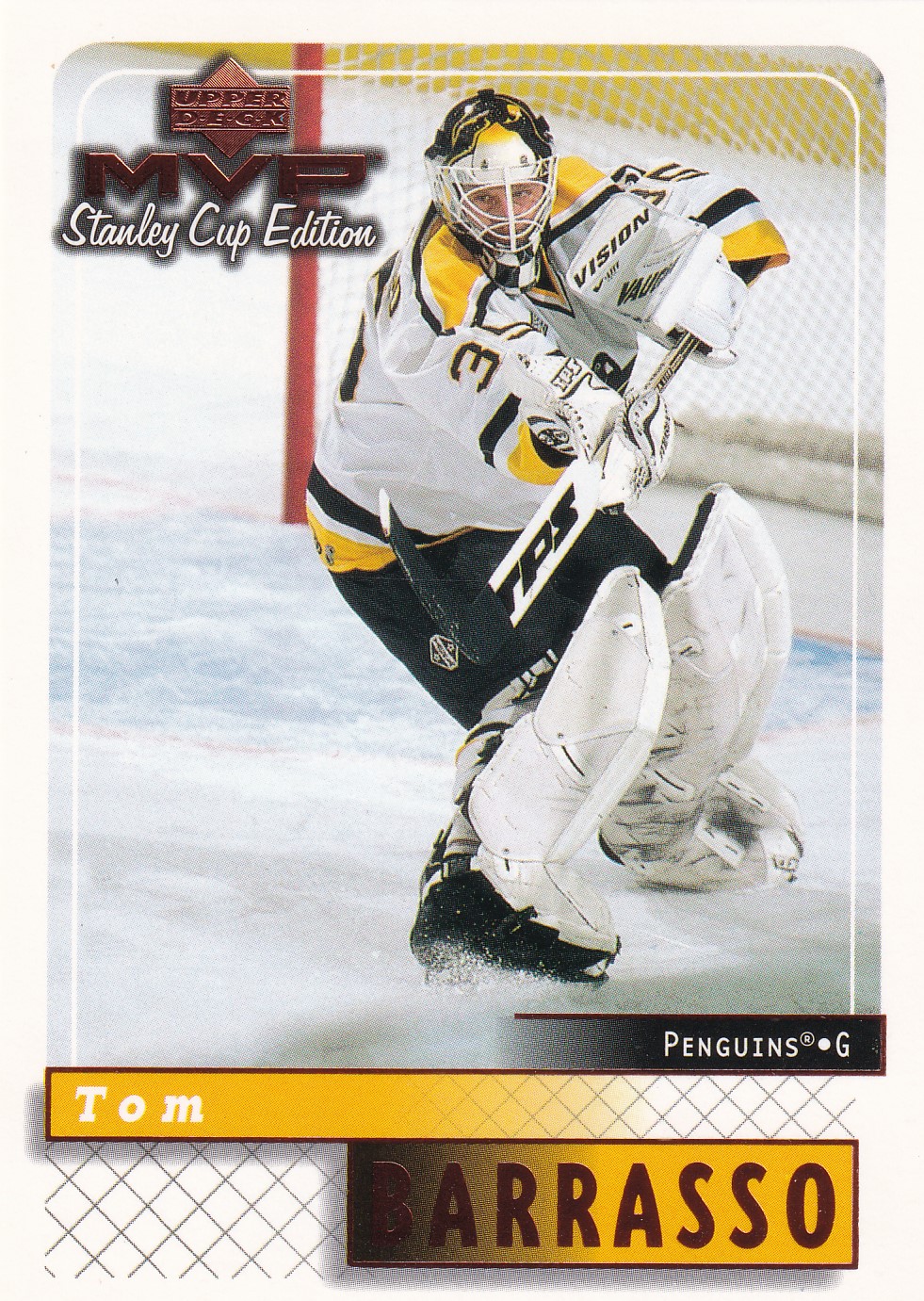 Tom Barrasso - 1999/00 MVP Hockey - Stanley Cup Edition - #148
