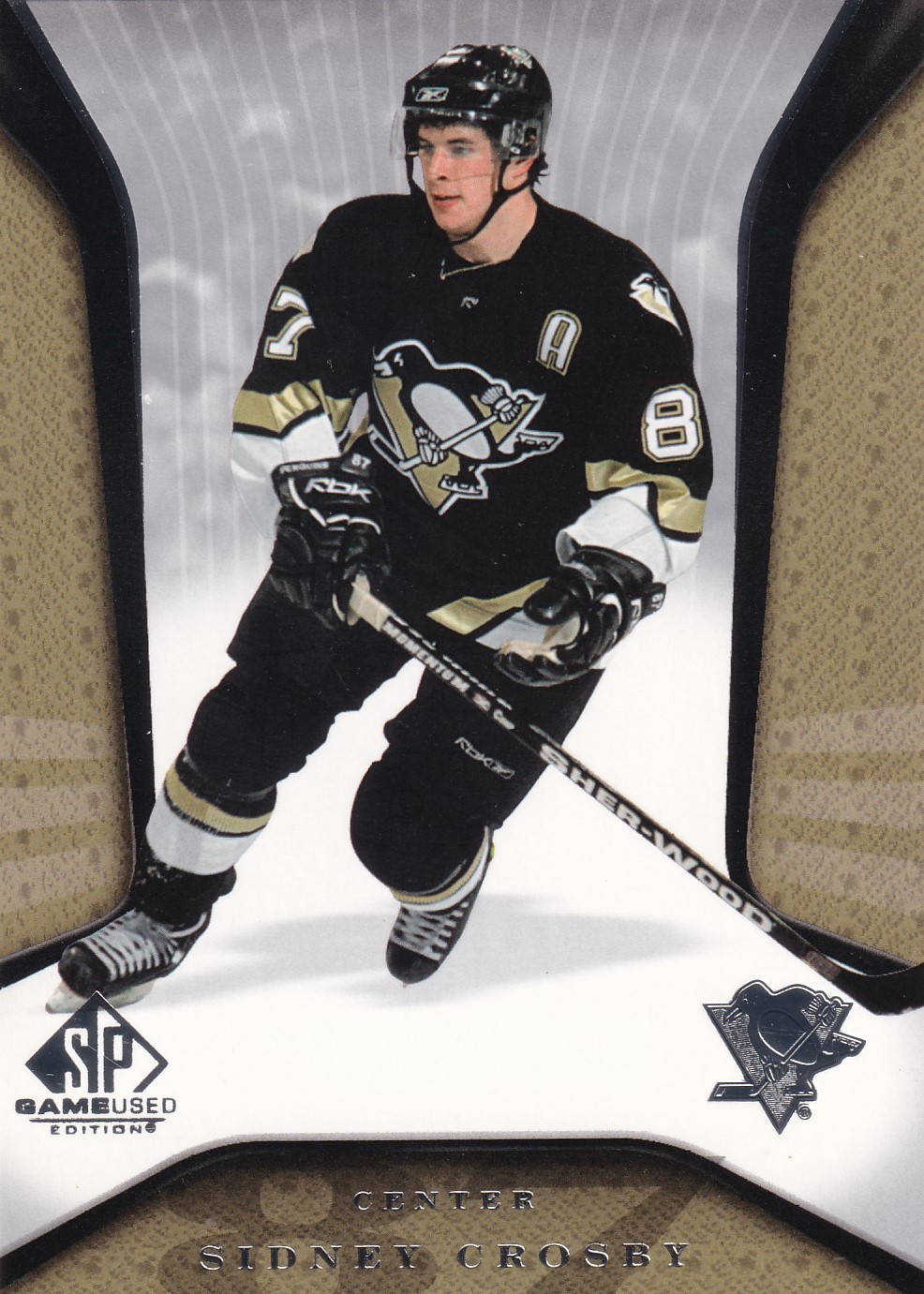 Sidney Crosby - 2006/07 SP Game Used Hockey - #80