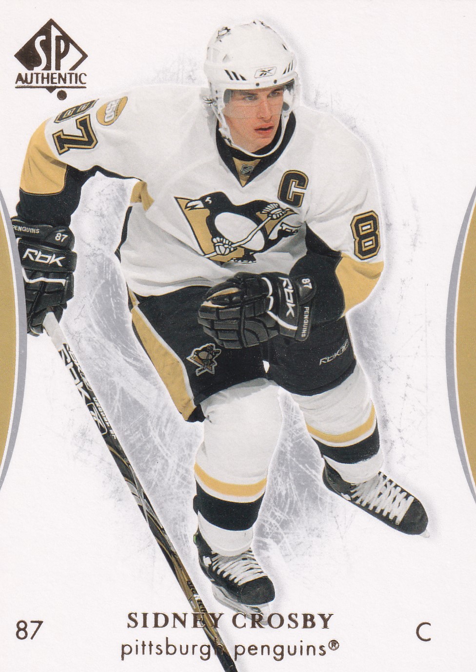 Sidney Crosby - 2007/08 SP Authentic Hockey - #34