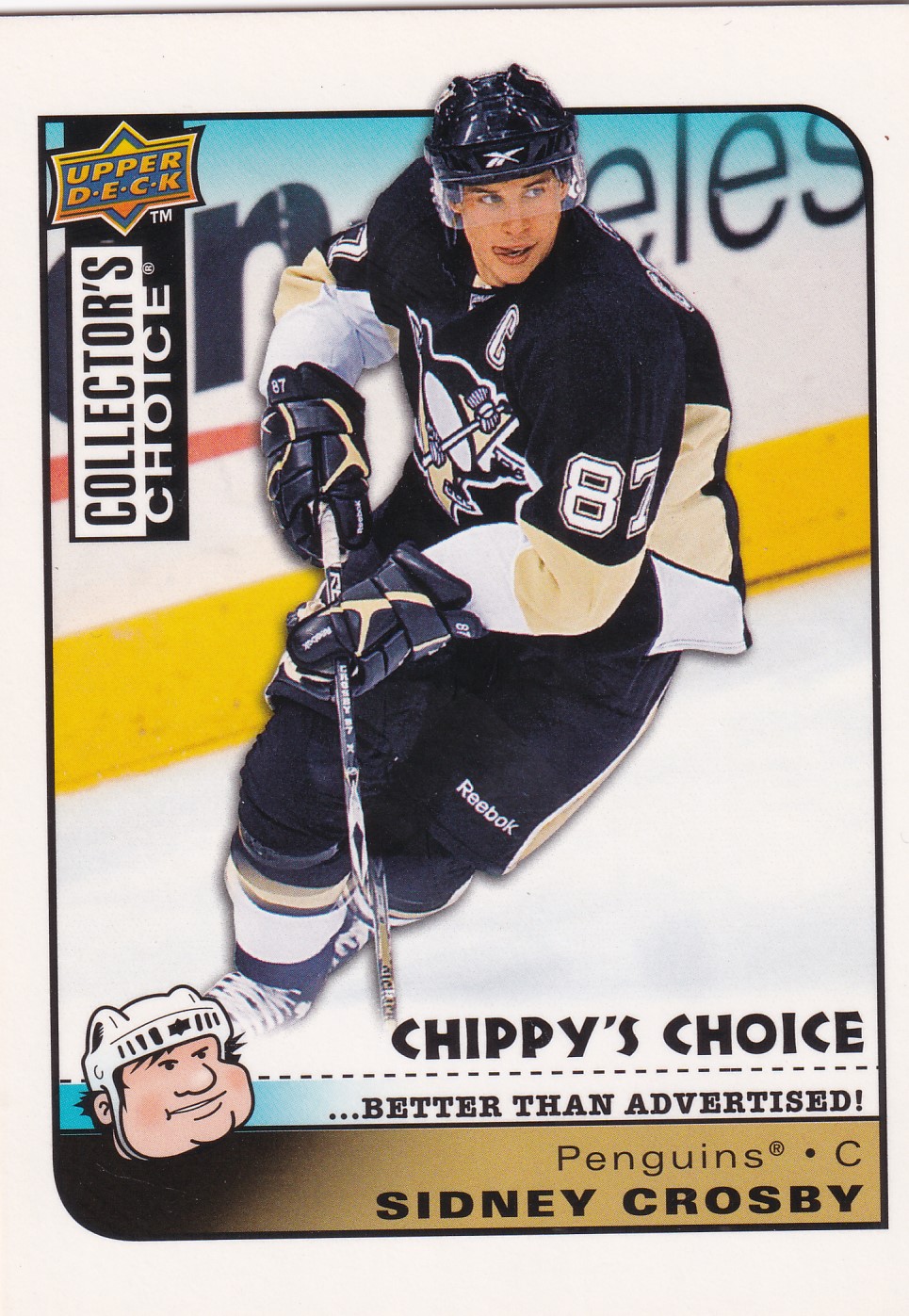 Sidney Crosby - 2008/09 UD Collector's Choice Hockey - Chippy´s Choice - #297