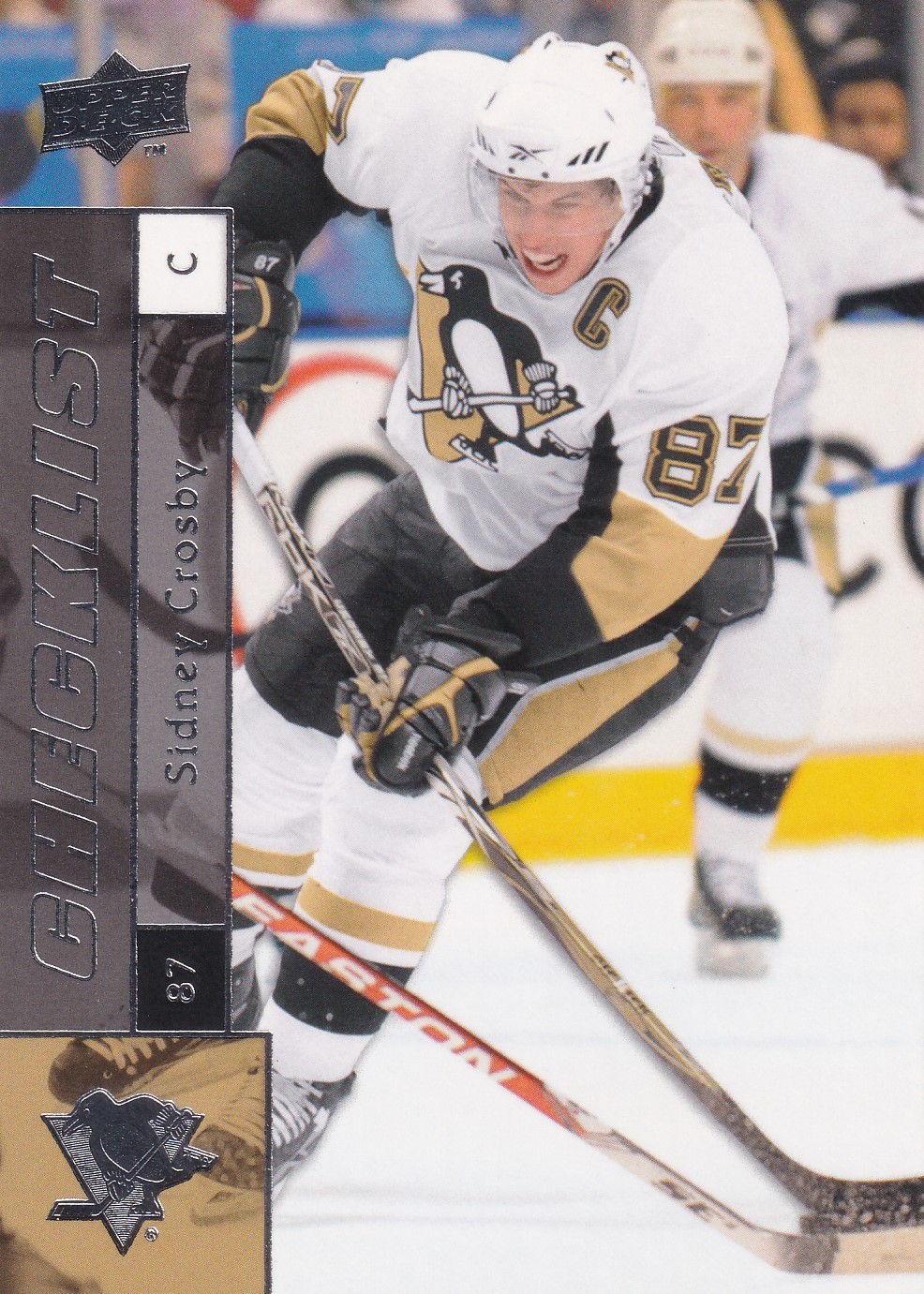 Sidney Crosby - 2009/10 UD Series I. Hockey - Checklist - #200
