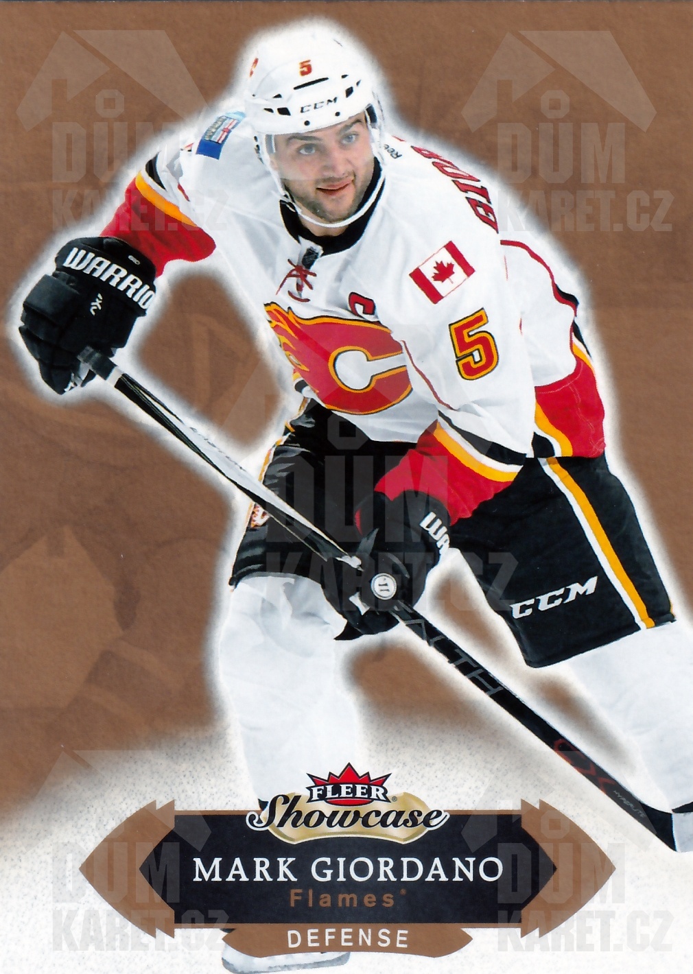 Mark Giordano - 2016/17 Fleer Showcase Hockey - #82