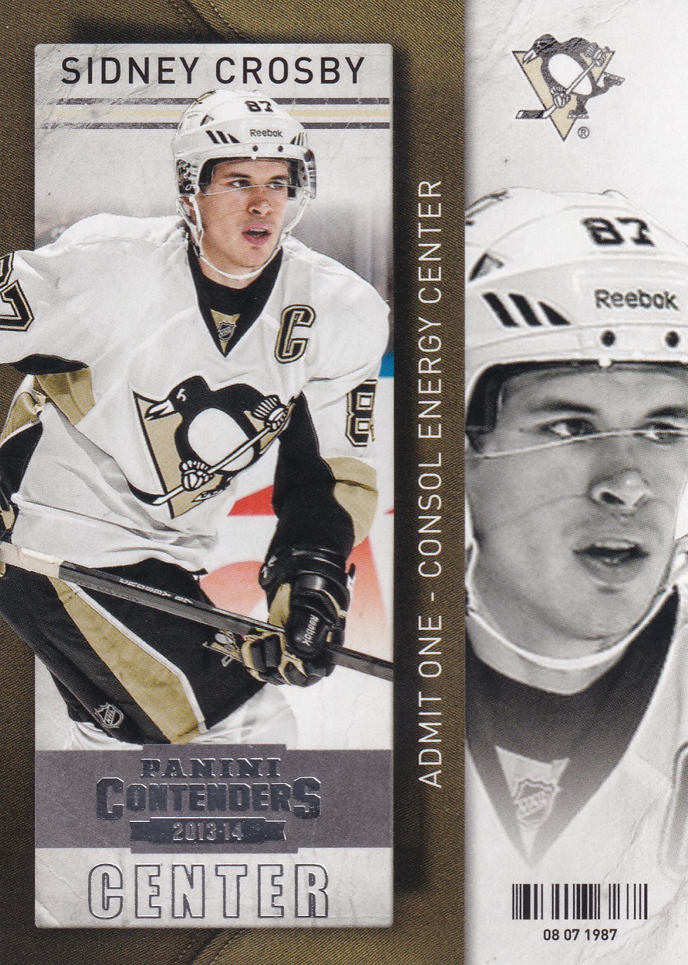 Sidney Crosby - 2013/14 Panini Contenders - #33