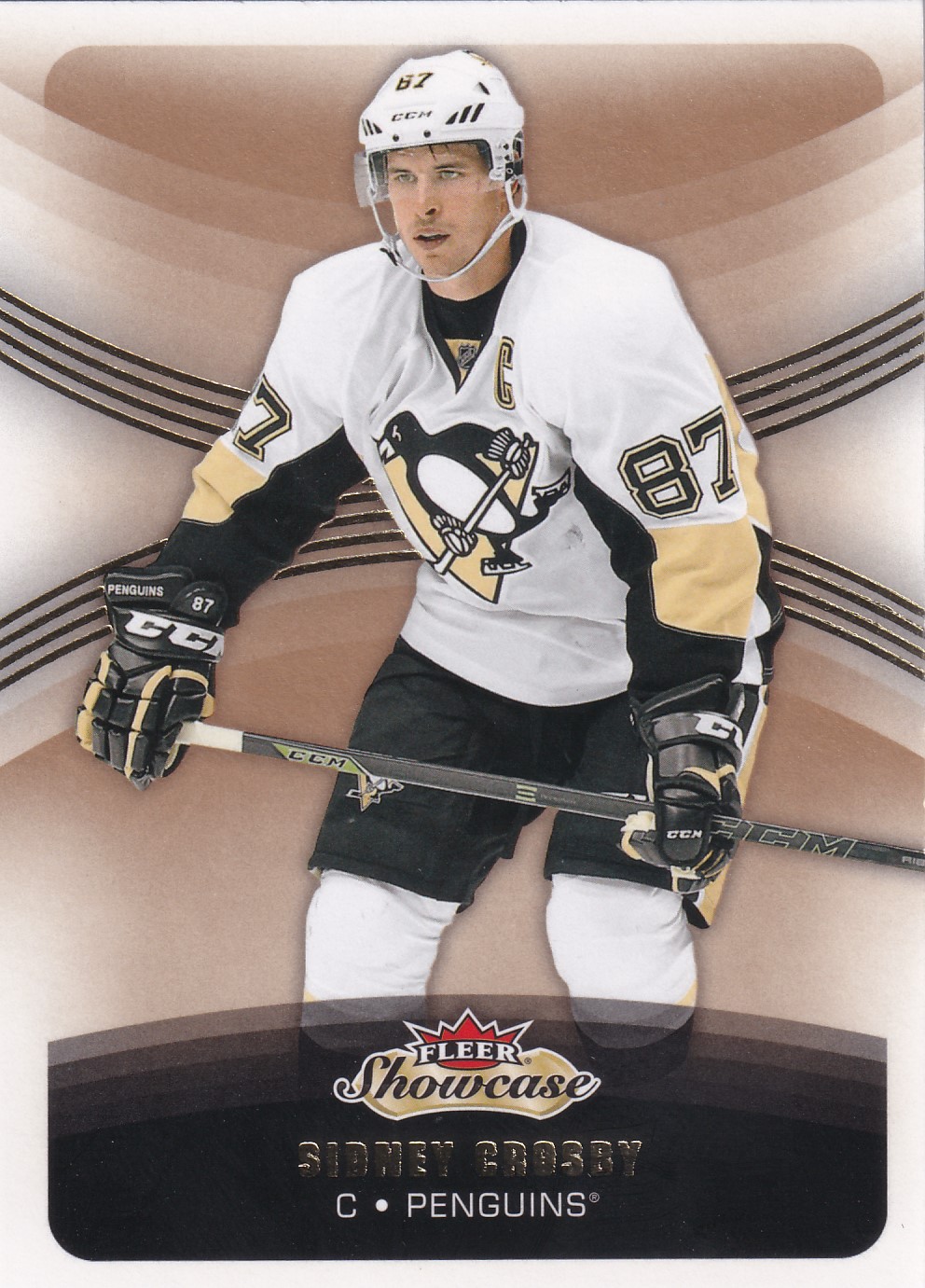 Sidney Crosby - 2015/16 Fleer Showcase Hockey - #50