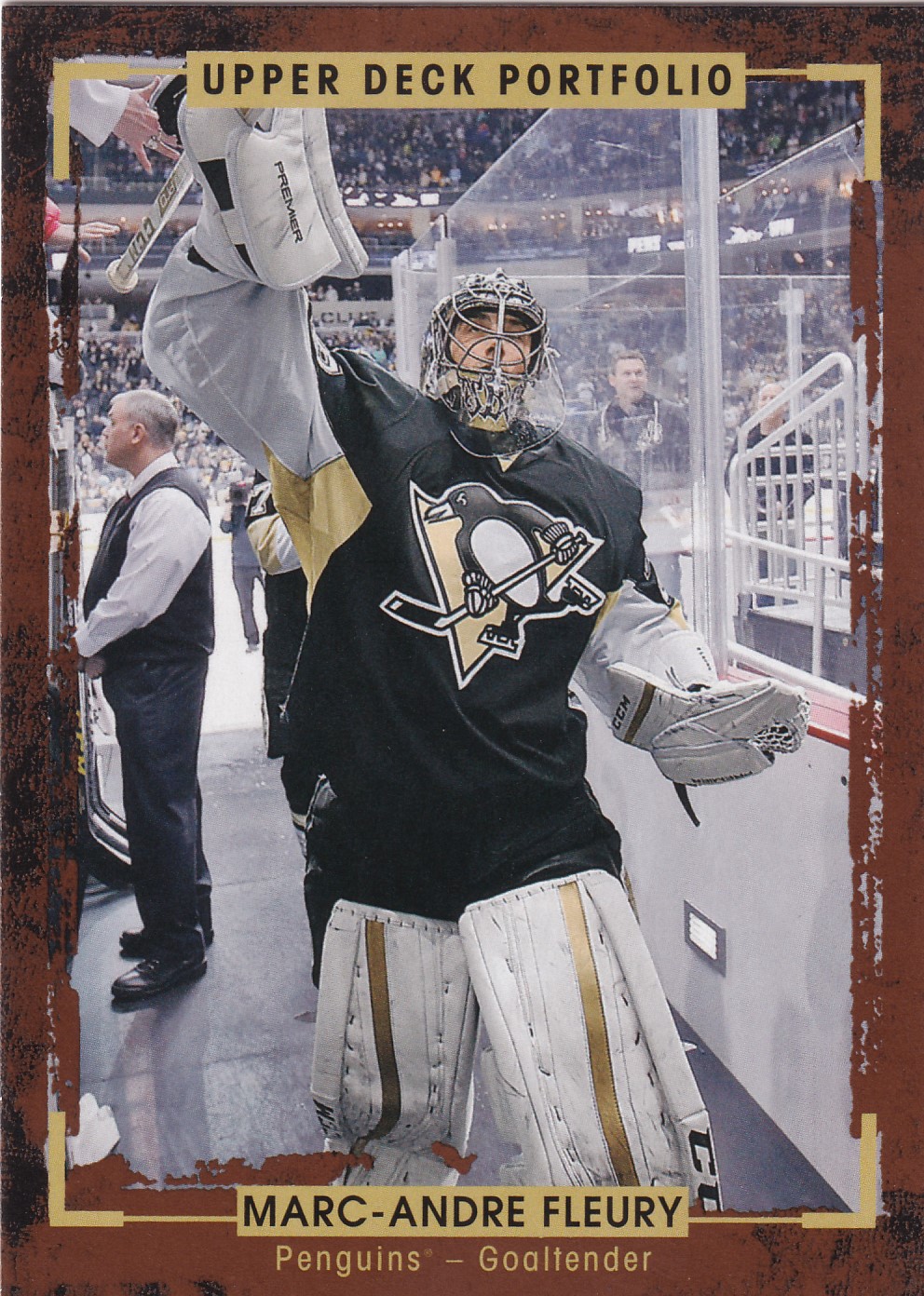 Marc-Andre Fleury - 2015/16 UD Portfolio Hockey - #17