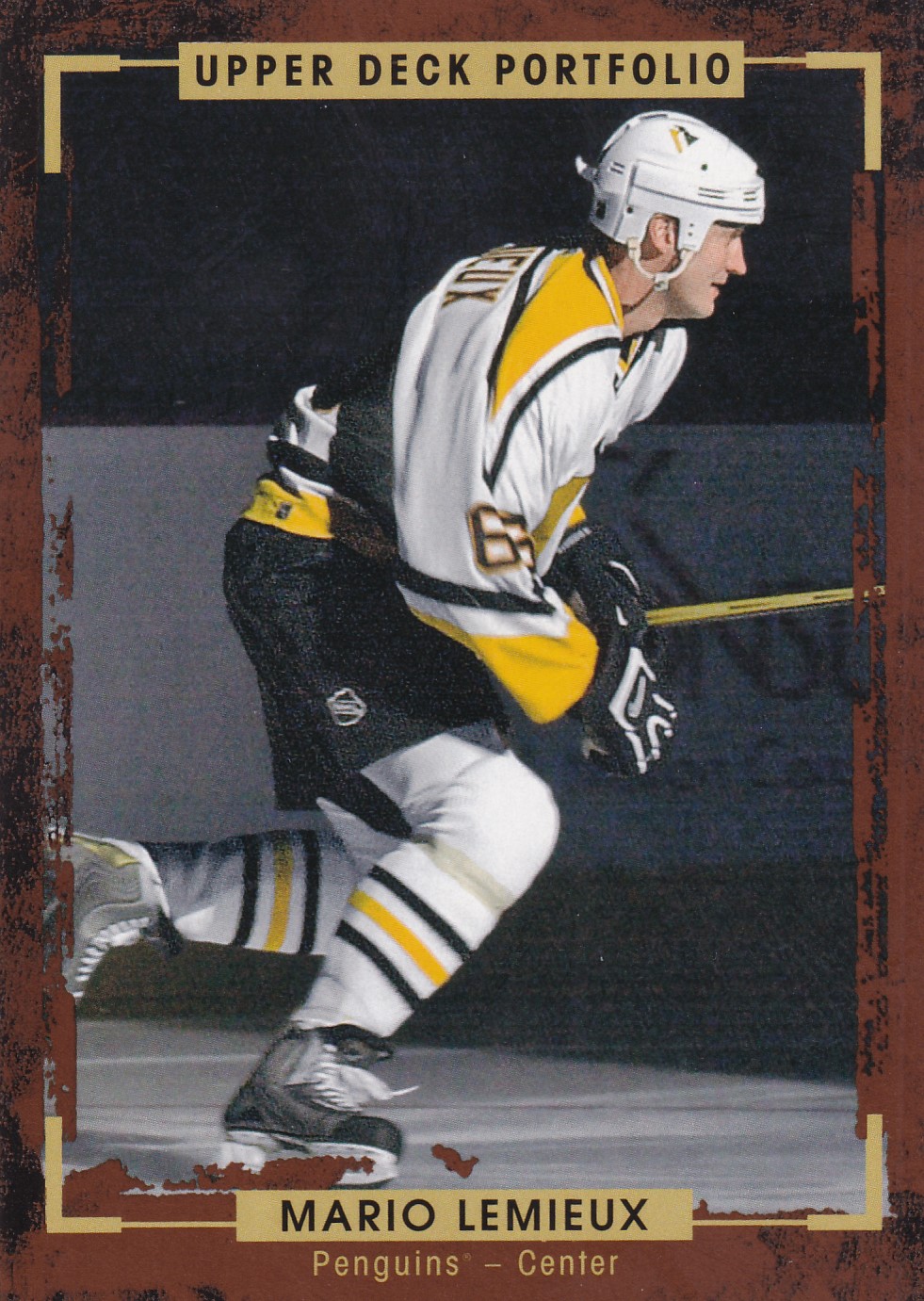 Mario Lemieux - 2015/16 UD Portfolio Hockey - #197