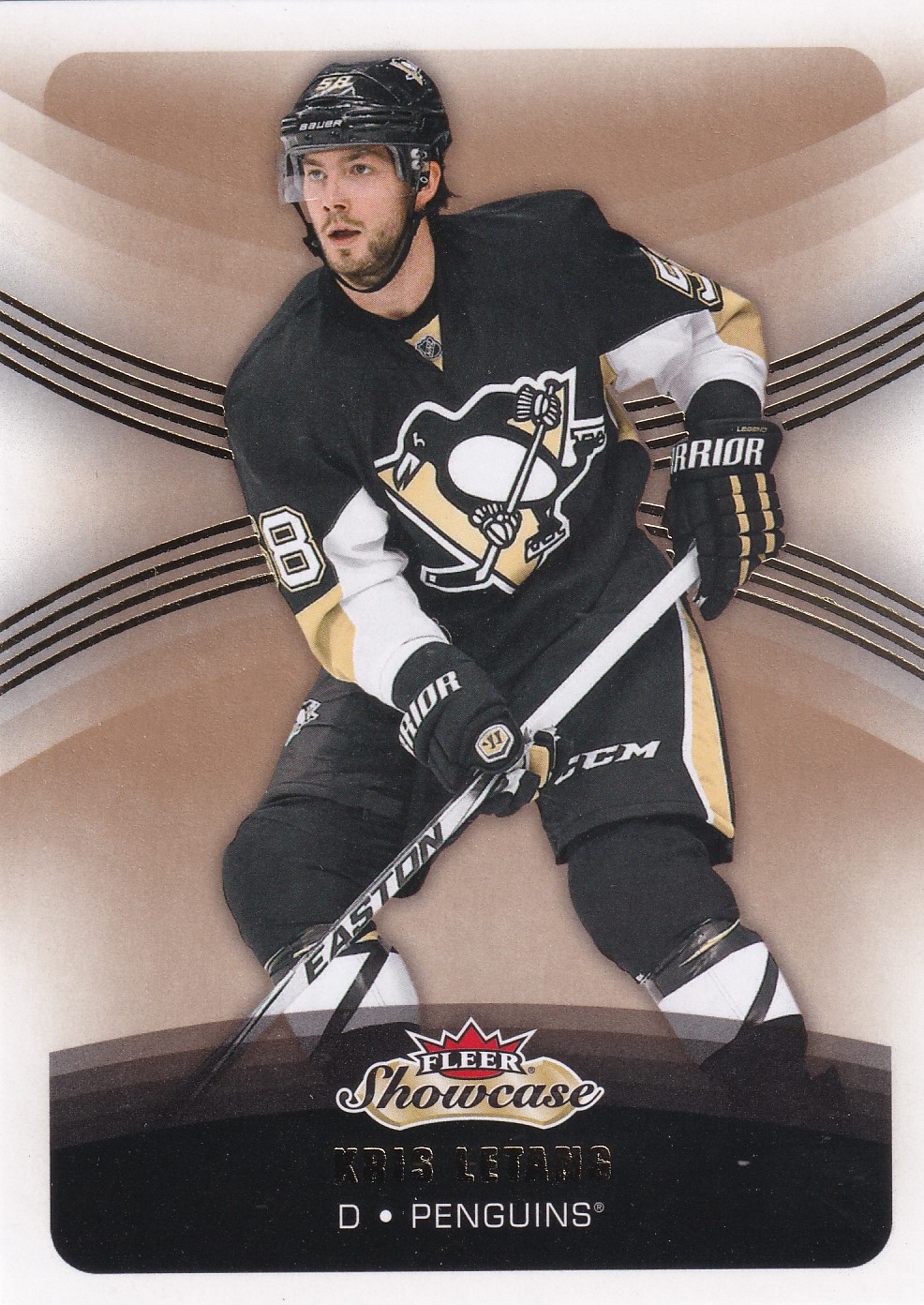 Kris Letang - 2015/16 Fleer Showcase Hockey - #28