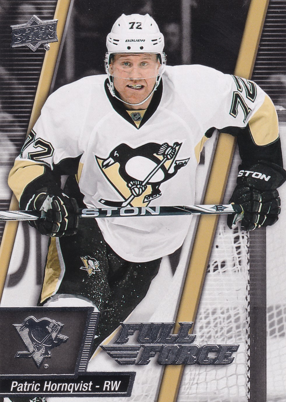 Patric Hornqvist - 2015/16 UD Full Force Hockey - #85