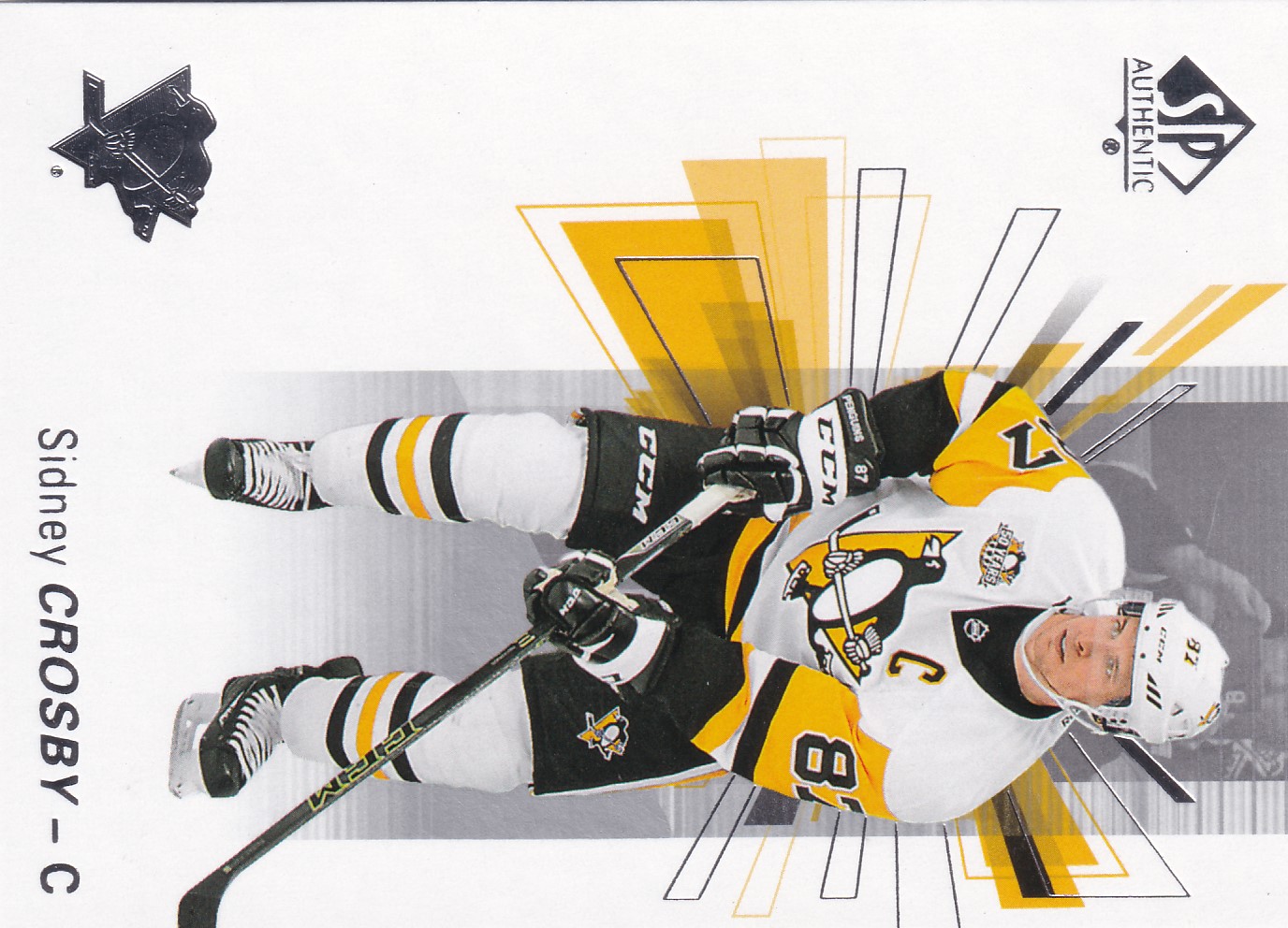 Sidney Crosby - 2016/17 SP Authentic Hockey - #87