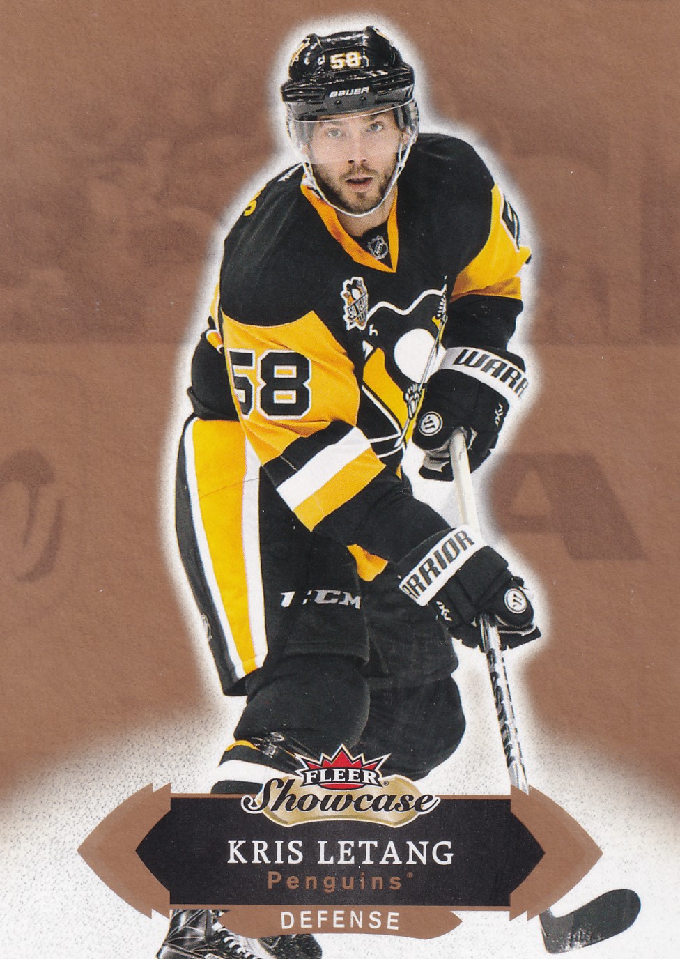 Kris Letang - 2016/17 Fleer Showcase Hockey - #28