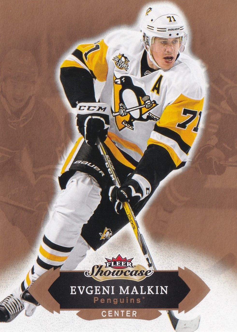 Evgeni Malkin - 2016/17 Fleer Showcase Hockey - #18