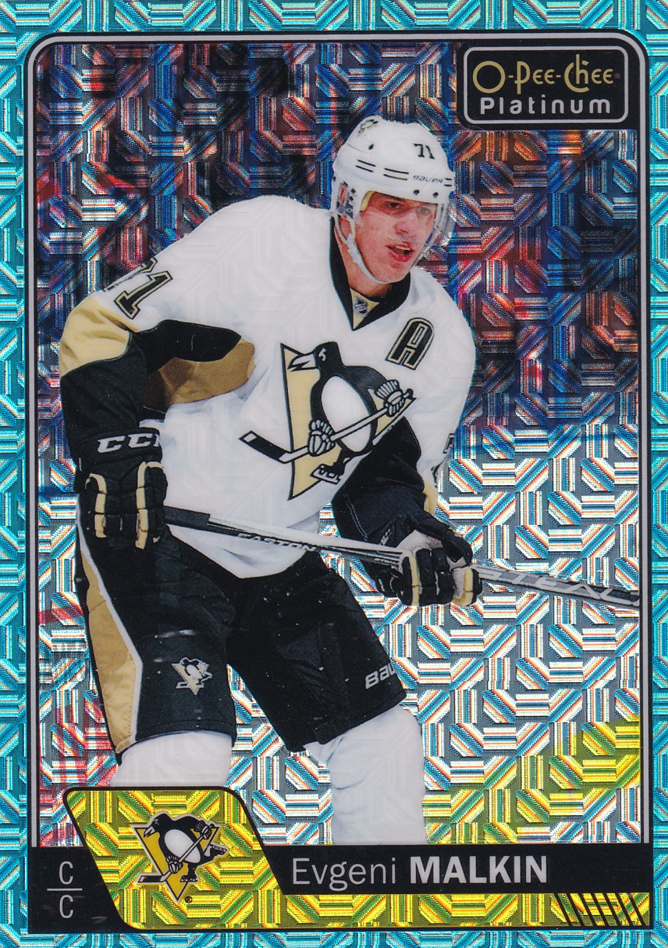 Evgeni Malkin - 2016/17 OPC Platinum - Ice Blue Traxx - #136