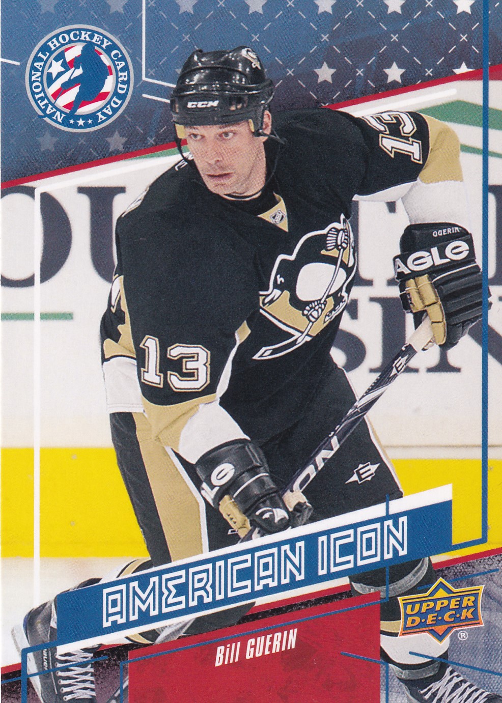 Bill Guerin - 2016/17 National Hockey Card Day - American Icon - #USA12