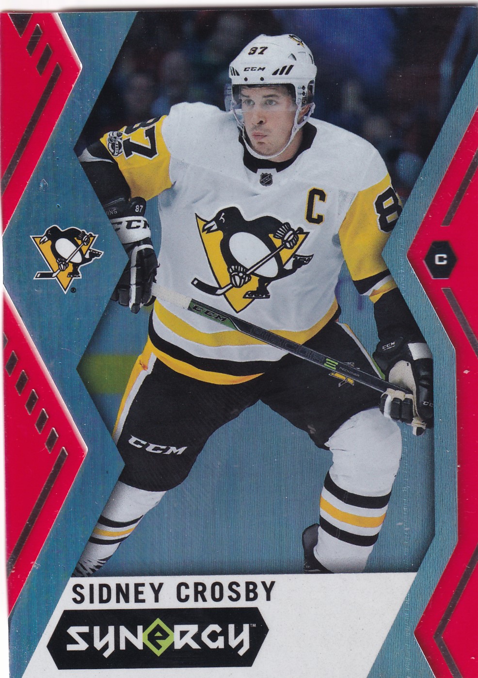 Sidney Crosby - 2017/18 UD Synergy Hockey - Red - #10