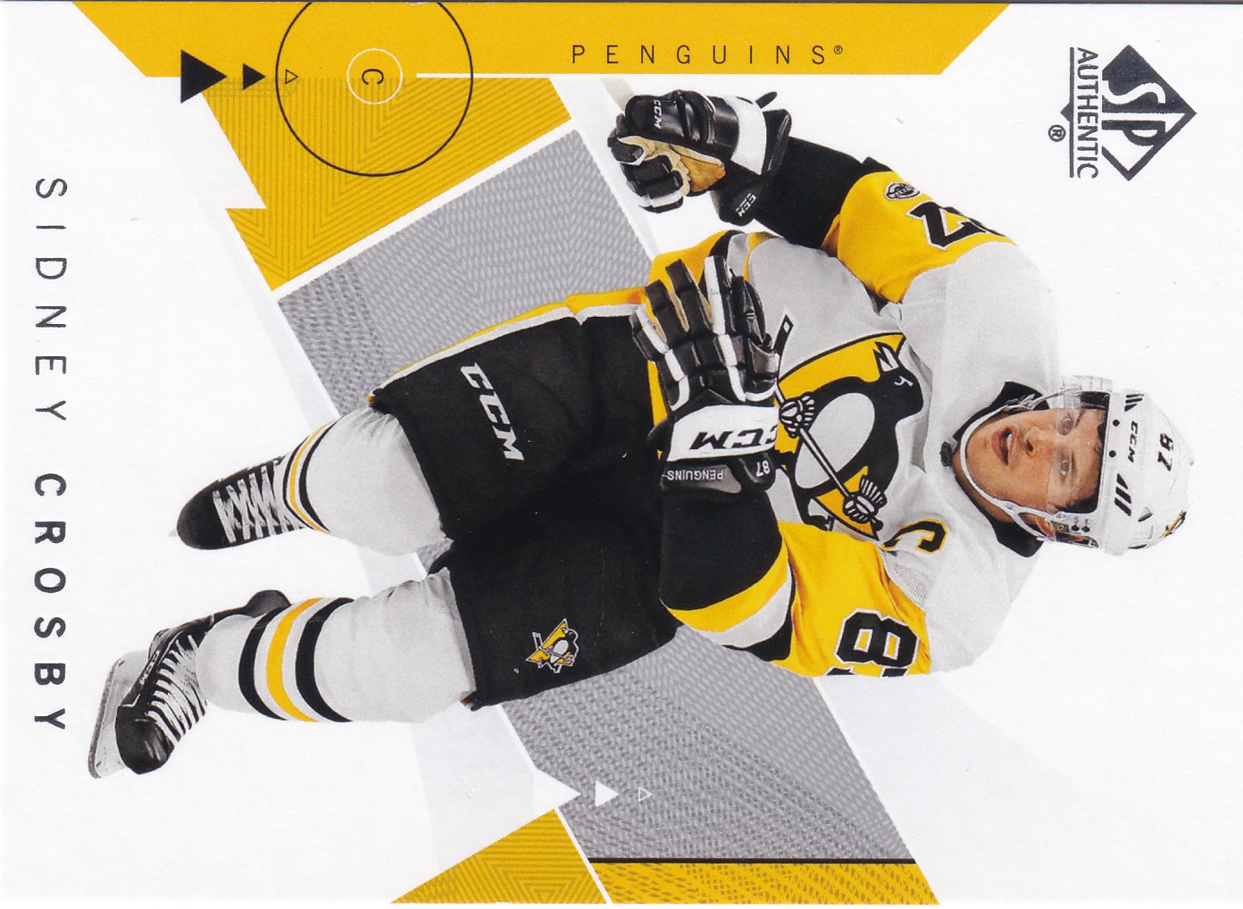 Sidney Crosby - 2018/19 SP Authentic Hockey - #87