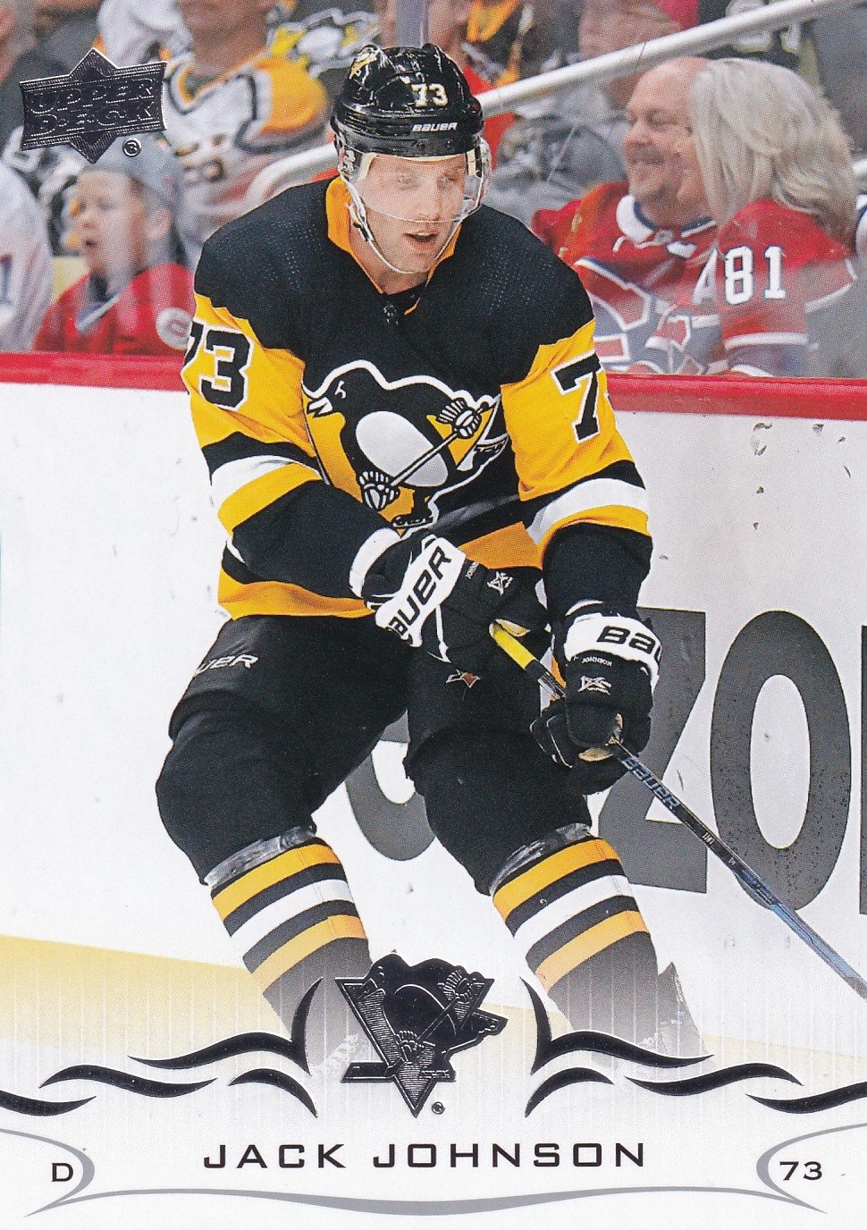 Jack Johnson - 2018/19 UD Series II. Hockey - #393