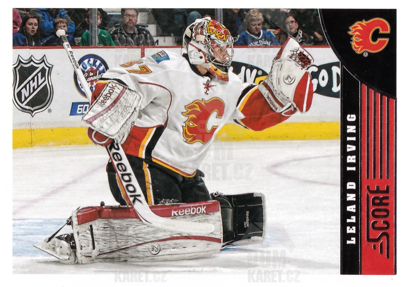 Leland Irving - 2013/14 Panini Score Hockey - #72