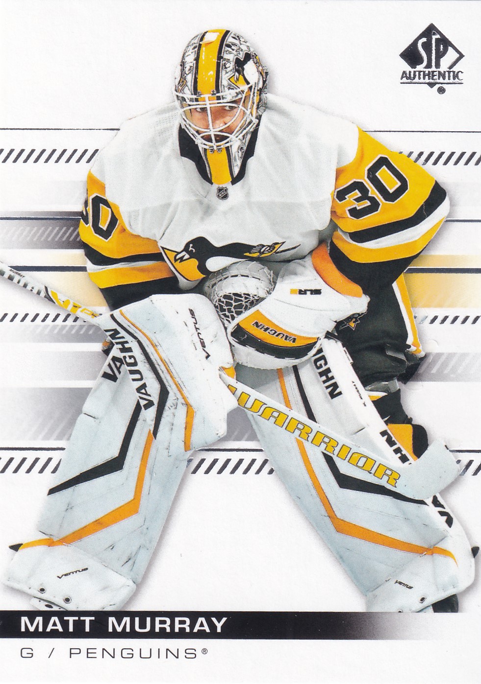 Matt Murray - 2019/20 SP Authentic Hockey - #22
