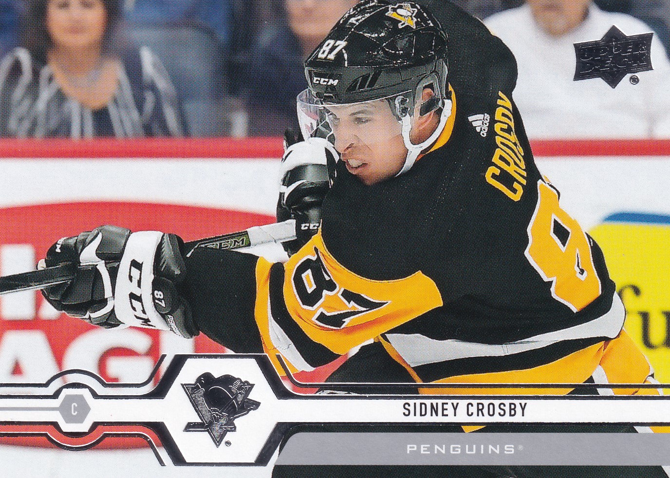Sidney Crosby - 2019/20 UD Series I. Hockey - #100