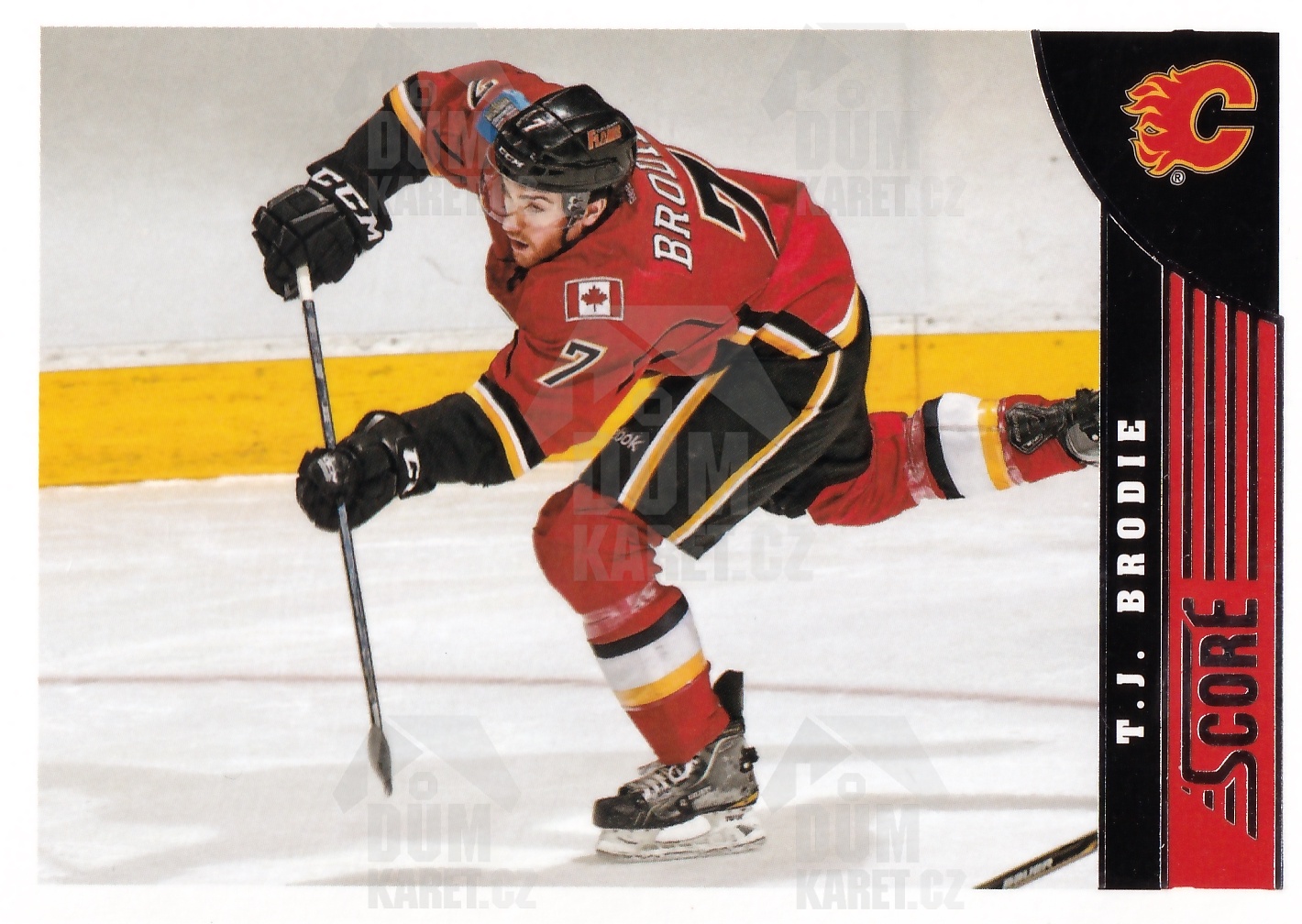 T.J. Brodie - 2013/14 Panini Score Hockey - #71