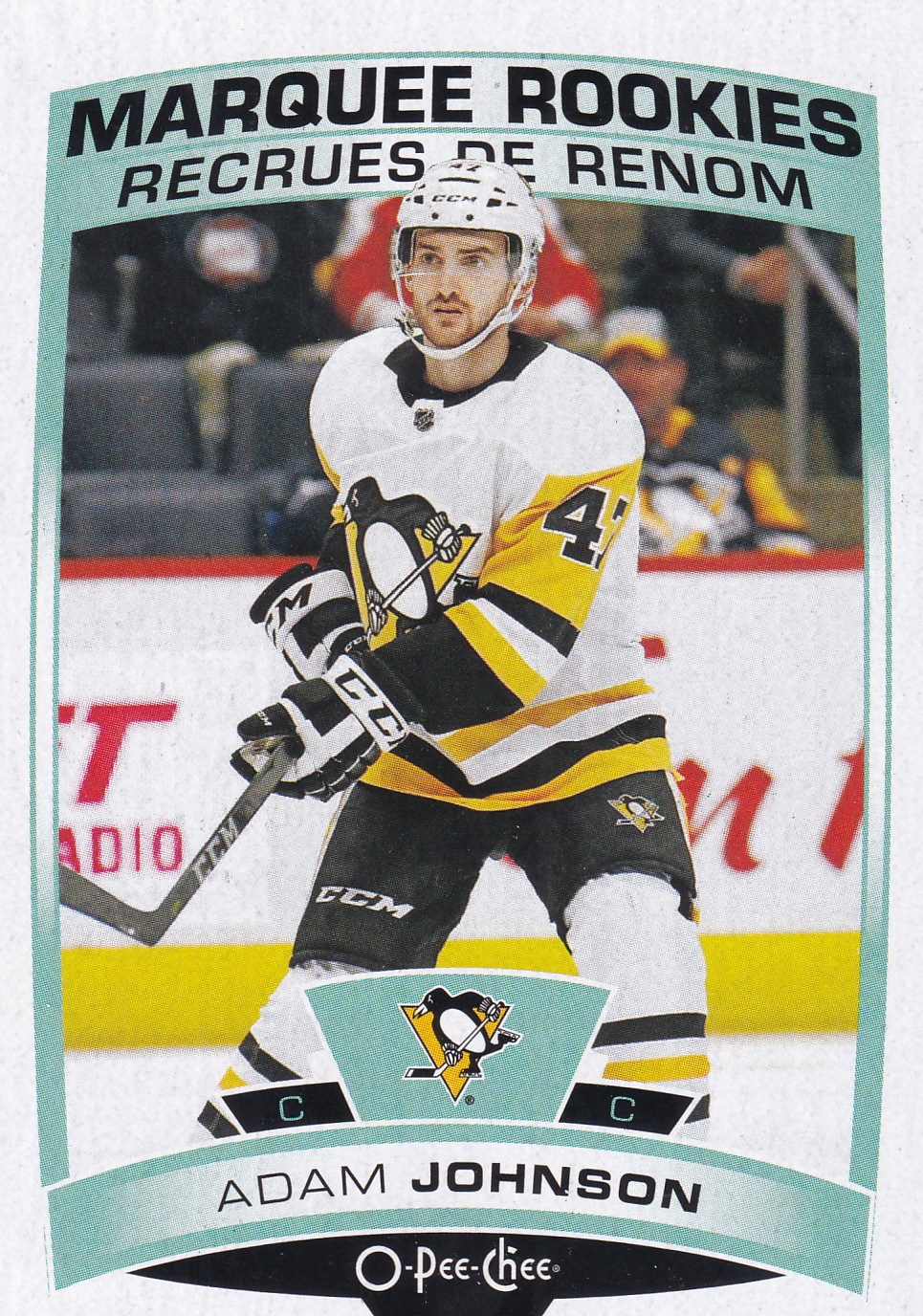 Adam Johnson - 2019/20 O-Pee-Chee Hockey - Marquee Rookies - #533