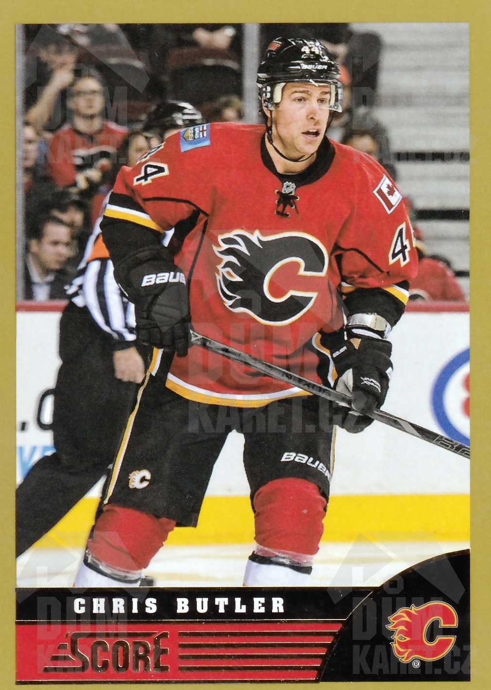 Chris Butler - 2013/14 Panini Score Hockey - Gold - #70