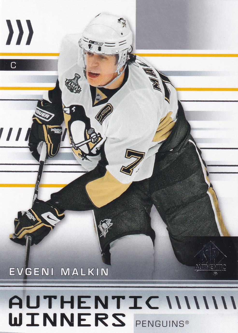 Evgeni Malkin - 2019/20 SP Authentic Hockey - Authentic Winners - #AW-EM