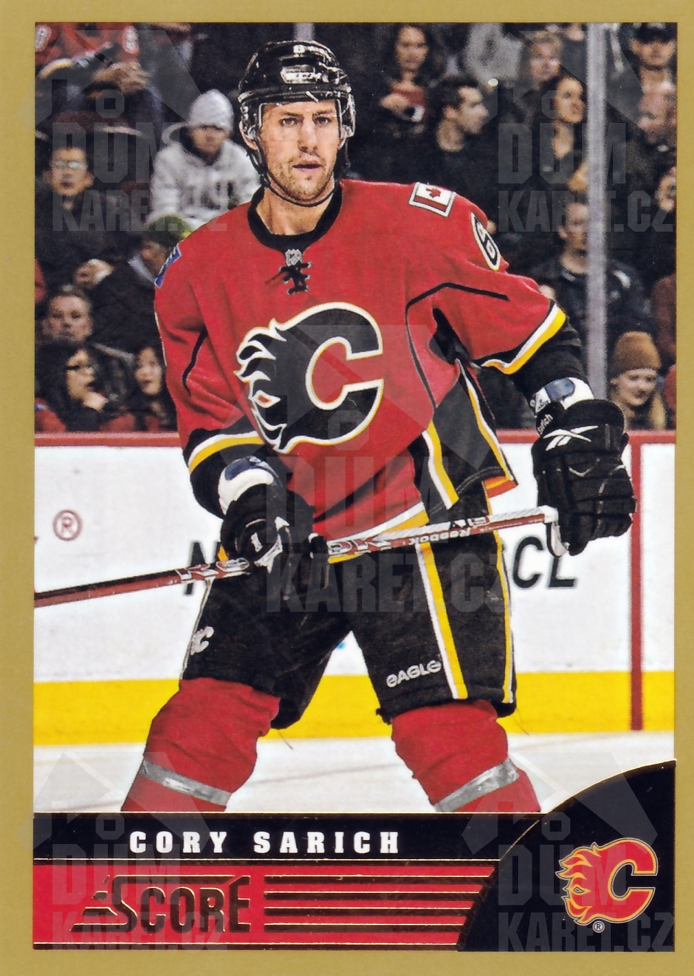 Cory Sarich - 2013/14 Panini Score Hockey - Gold - #69