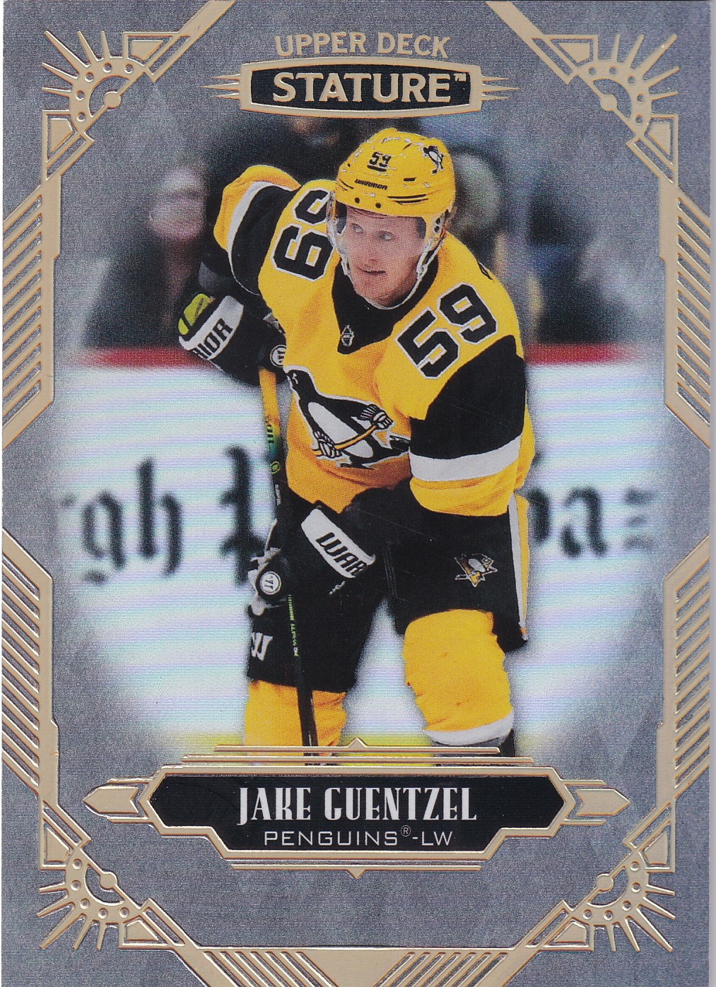 Jake Guentzel - 2020/21 UD Stature Hockey - #70